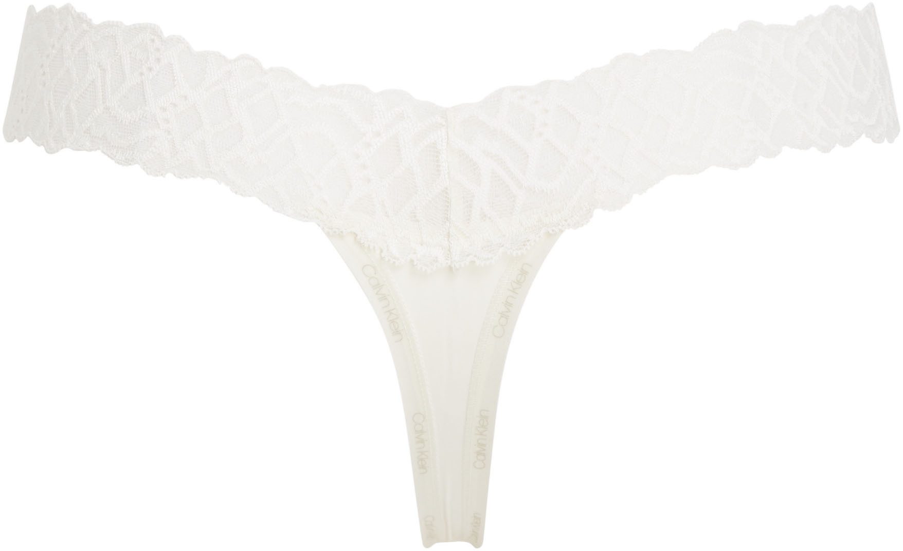 Calvin Klein Stringtanga THONG met kant op de band