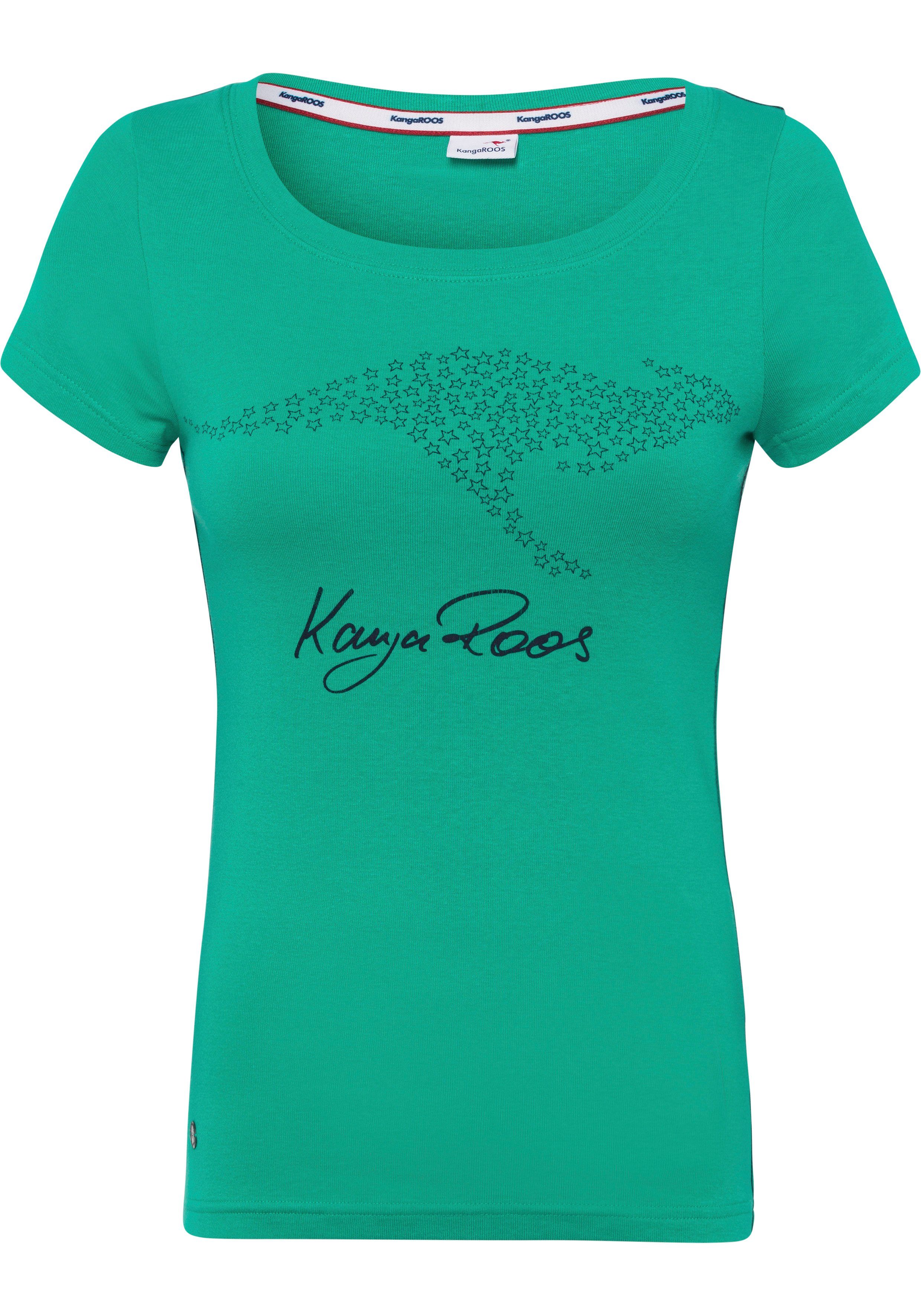 KangaROOS T-shirt Korte mouwen, zeer figuurvolgende pasvorm