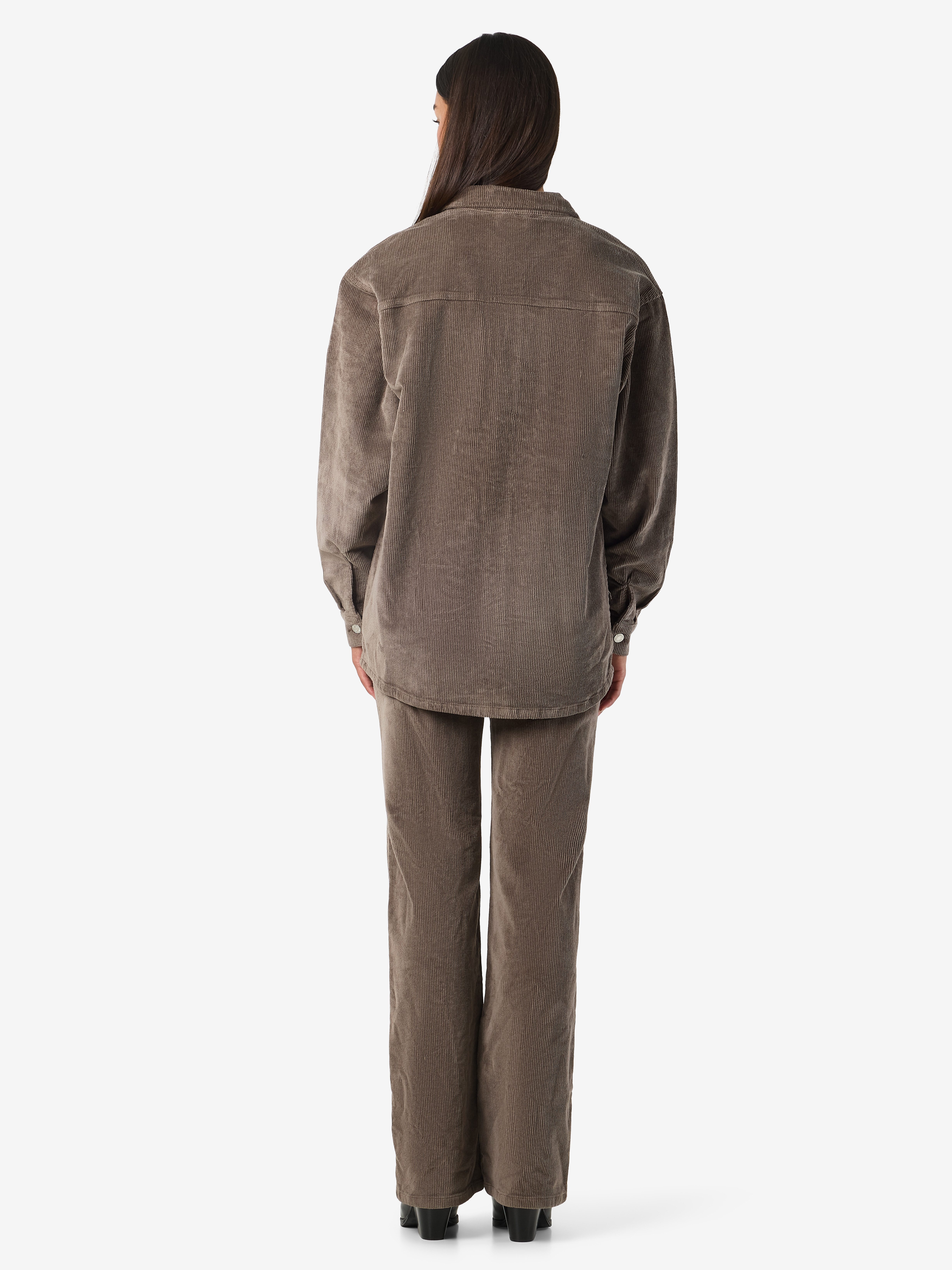 Noisy may Cordjasje NMALVA L/S SHACKET COLORED CORDUROY NOOS