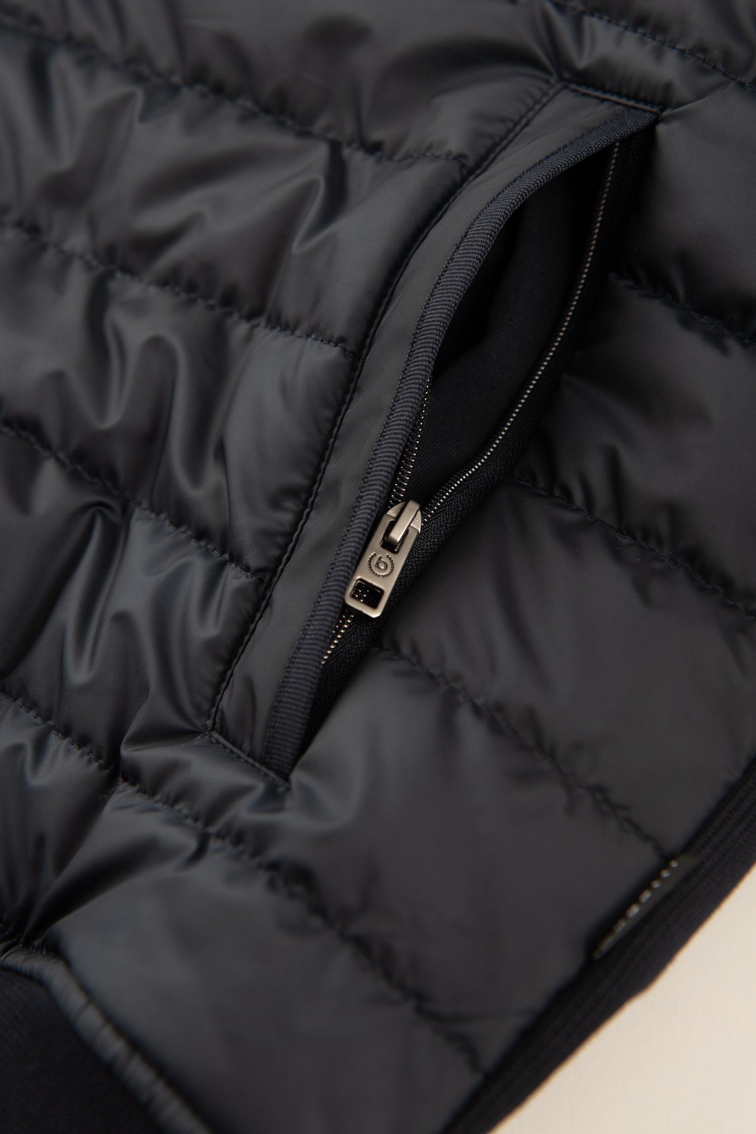 Bugatti Sweatvest met afneembare capuchon