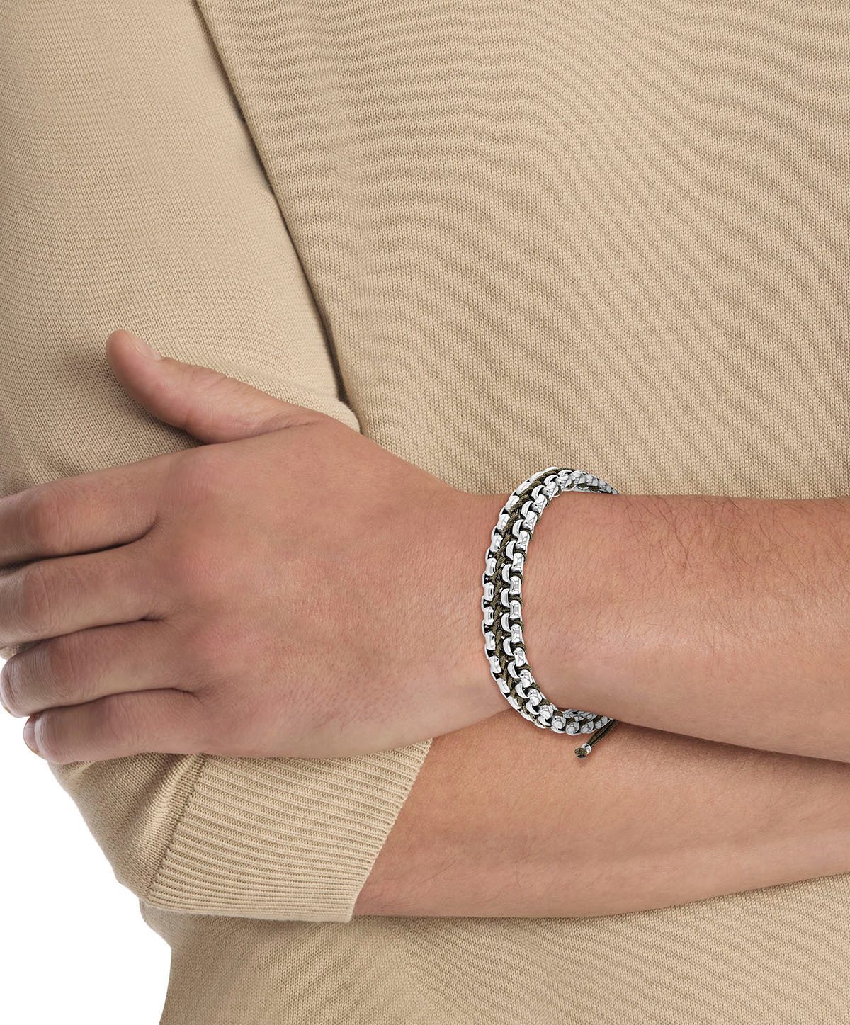 Calvin Klein Armband Sieraden roestvrij staal armband CK FUSED, 35100039, 35100040, 35100041