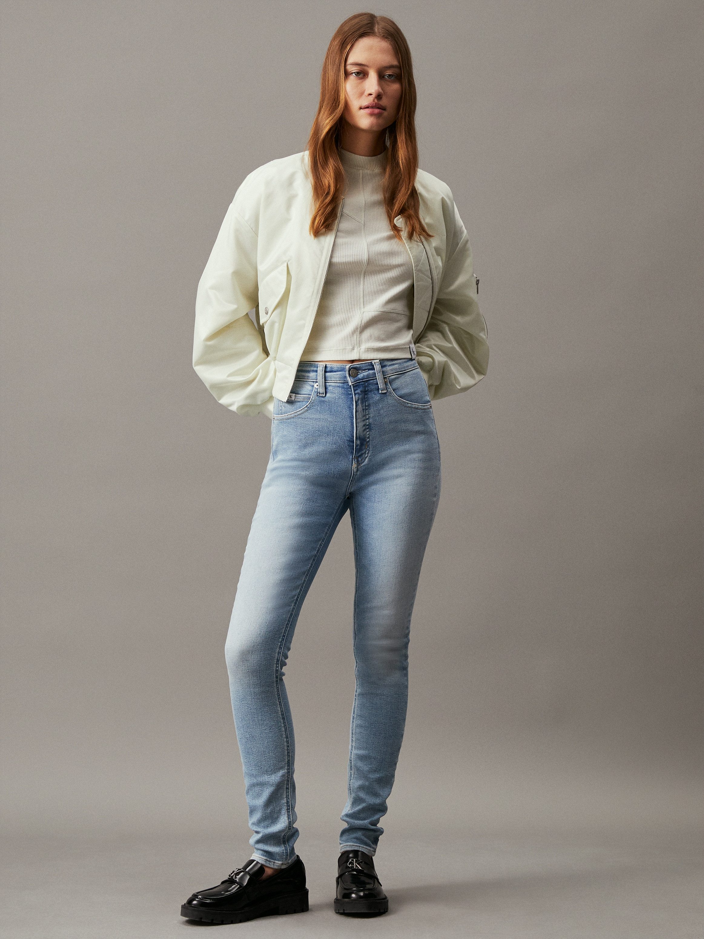 Calvin Klein Skinny fit jeans High rise skinny