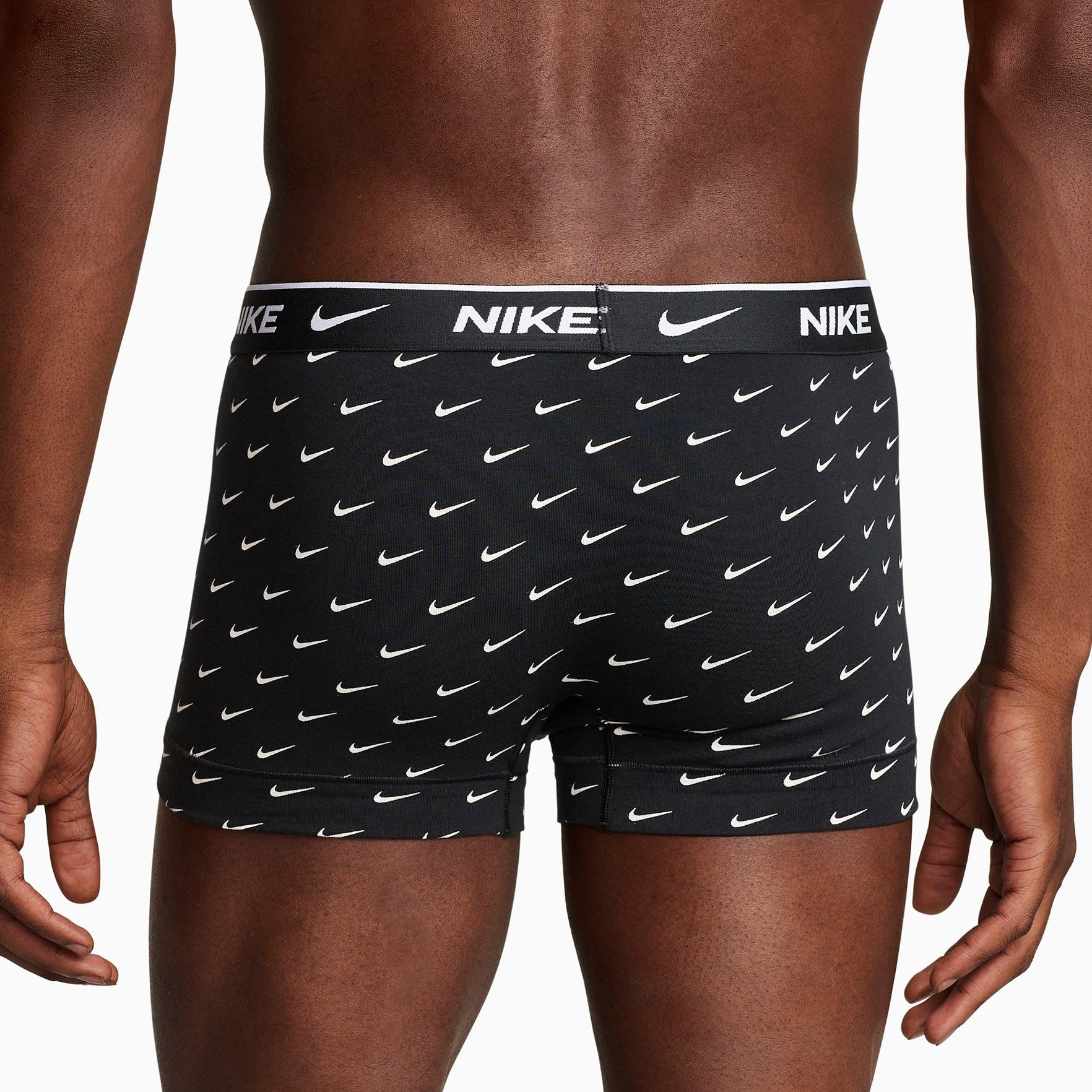NIKE Underwear Trunk 3PK met elastische logo-band (3 stuks)