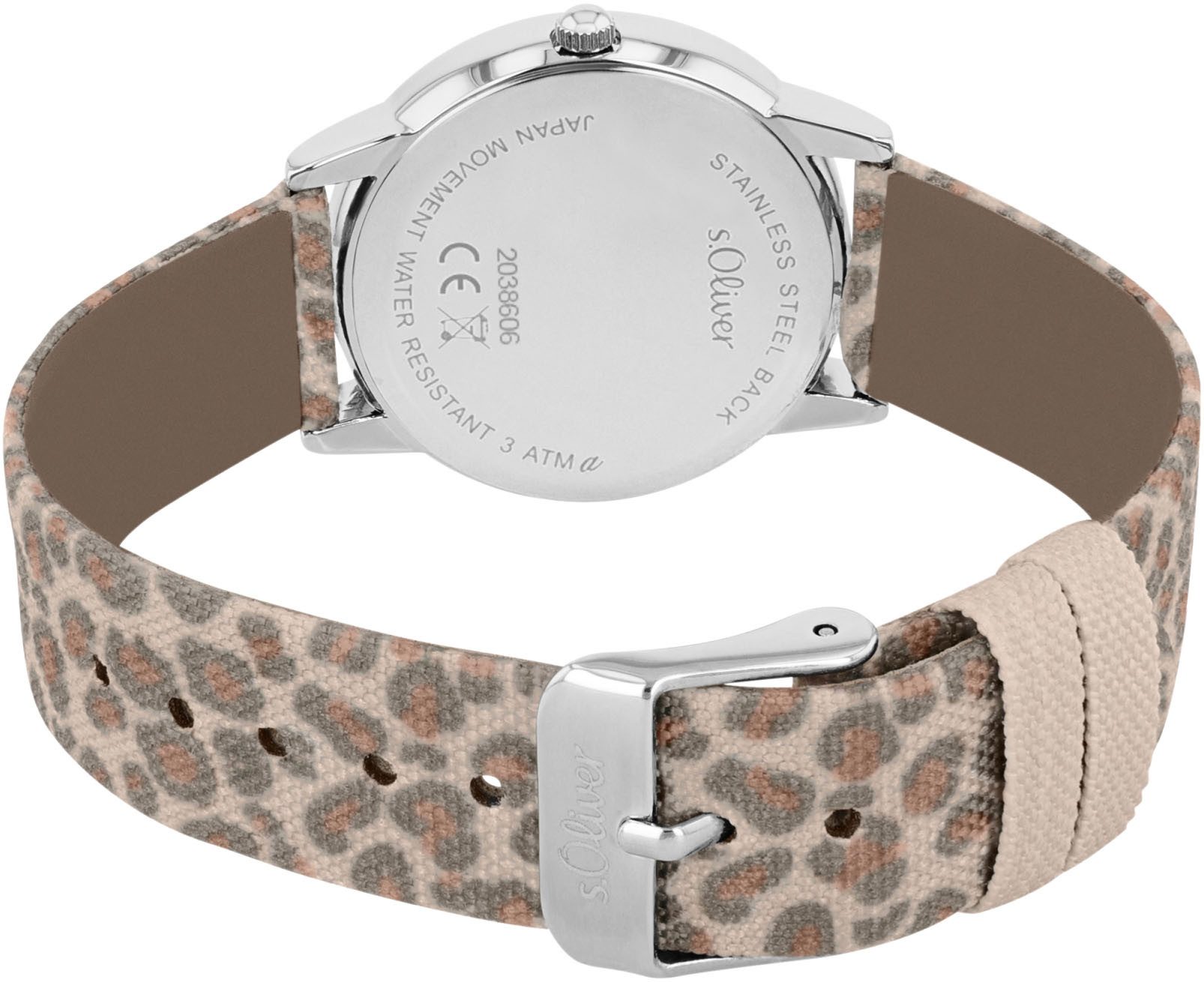 s.Oliver Kwartshorloge Horloge, kinderhorloge, meisjeshorloge, schoolbegin, cadeau-idee