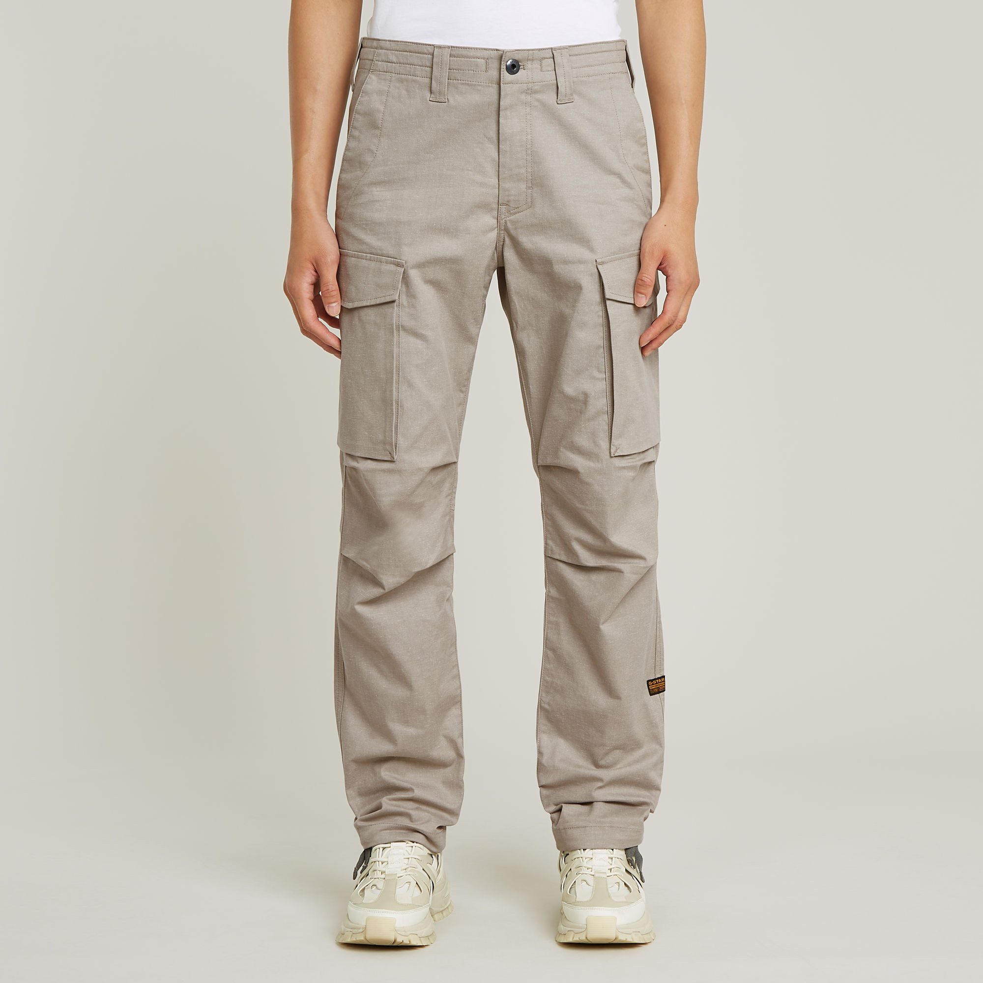 G-Star RAW Cargobroek Core Regular Cargo heren cargobroeken maat 36 beige