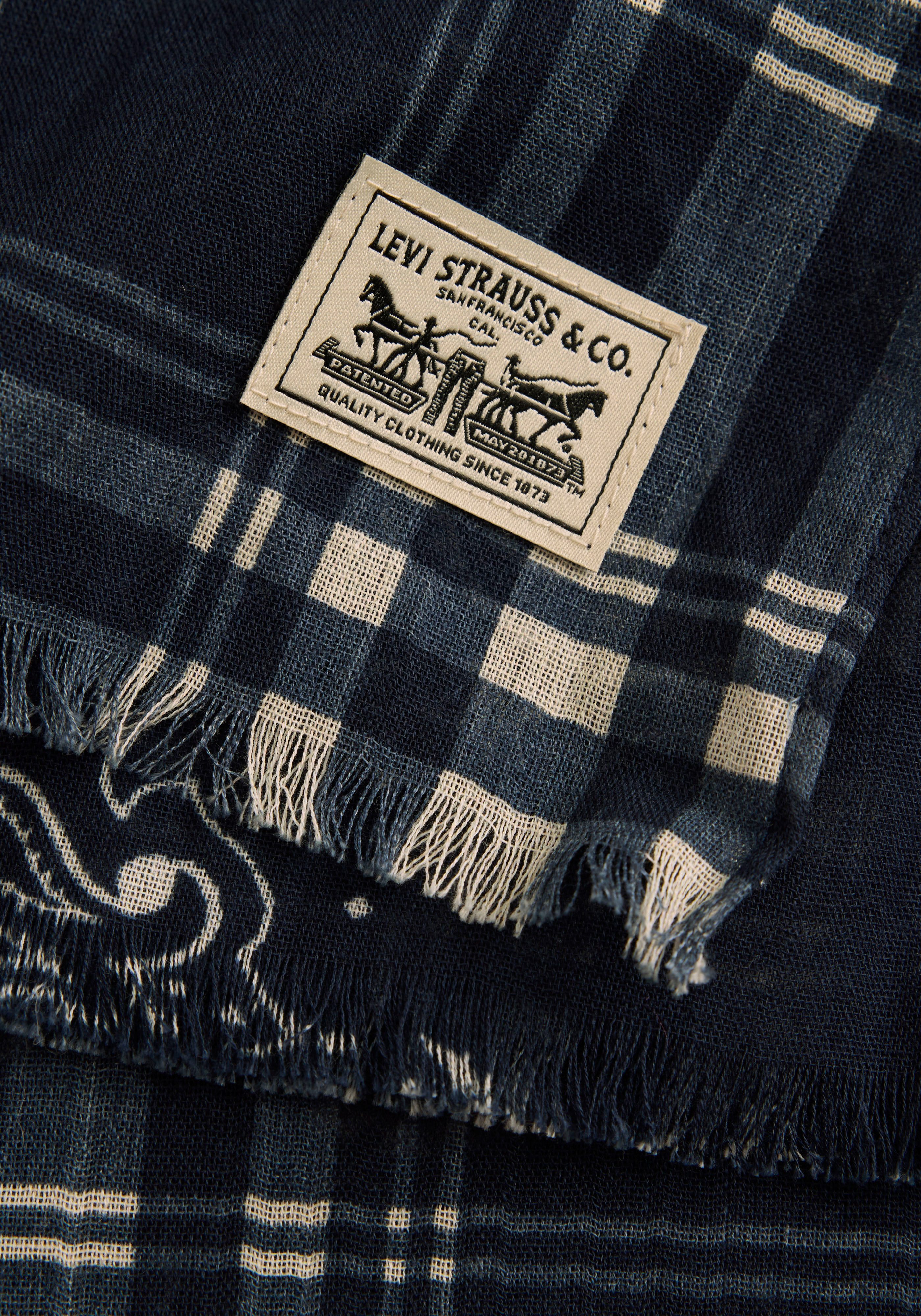Levi's® Sjaal LV Schal LIGHTWEIGHT met een gestreept design
