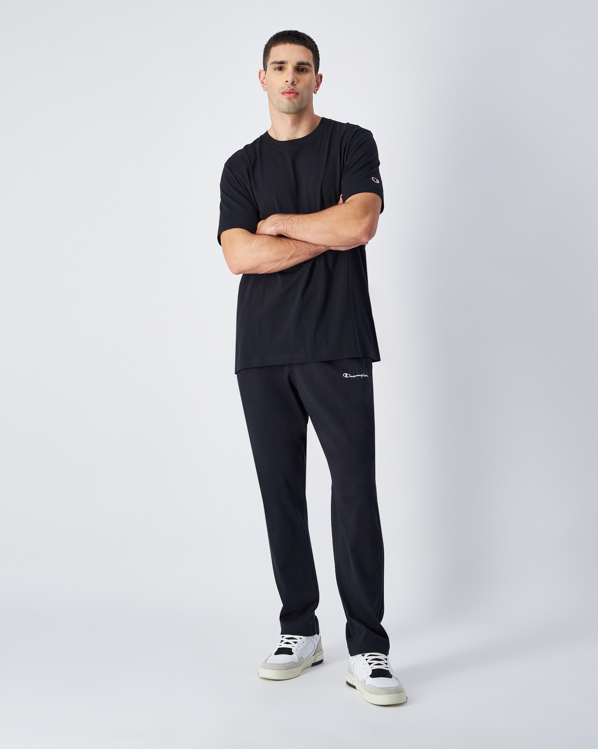 Champion T-shirt 2PACK CREW-NECK Basic shirt, dubbelpack (set, 2-delig, Set)