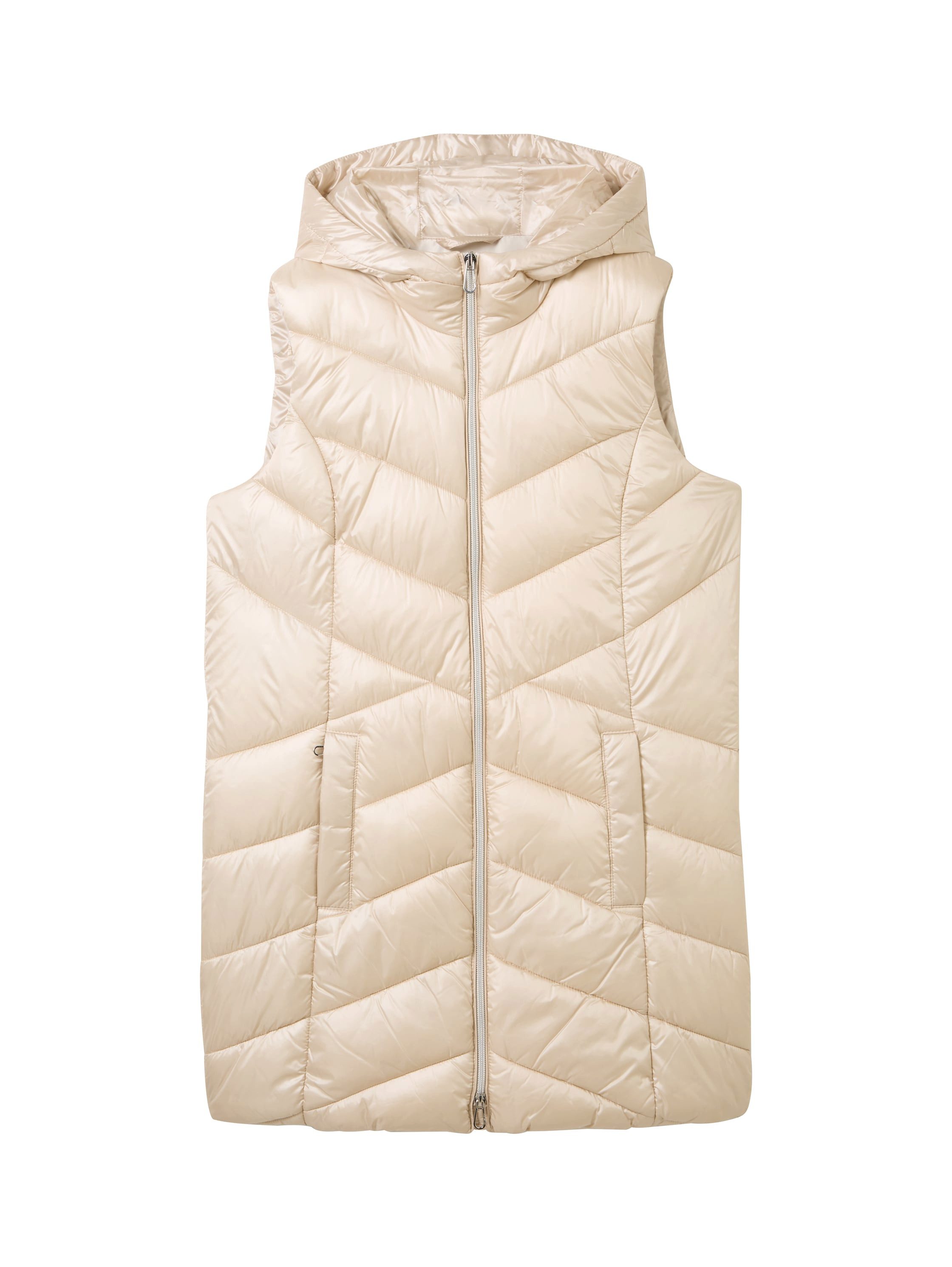 Tom Tailor Bodywarmer met een capuchon
