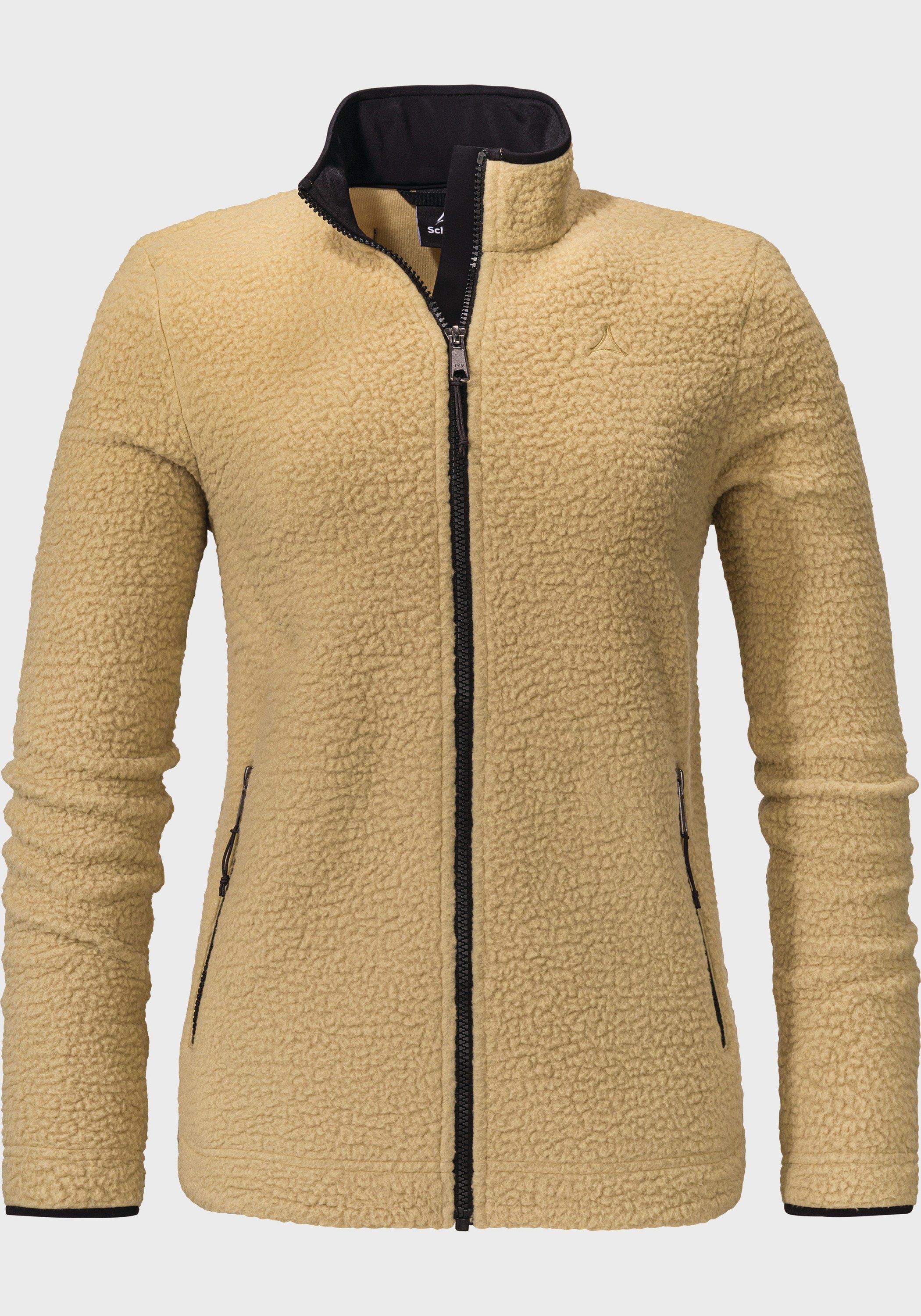Schöffel Fleecejack Fleece Jacket Atlanta L dames fleece vesten maat 44 beige