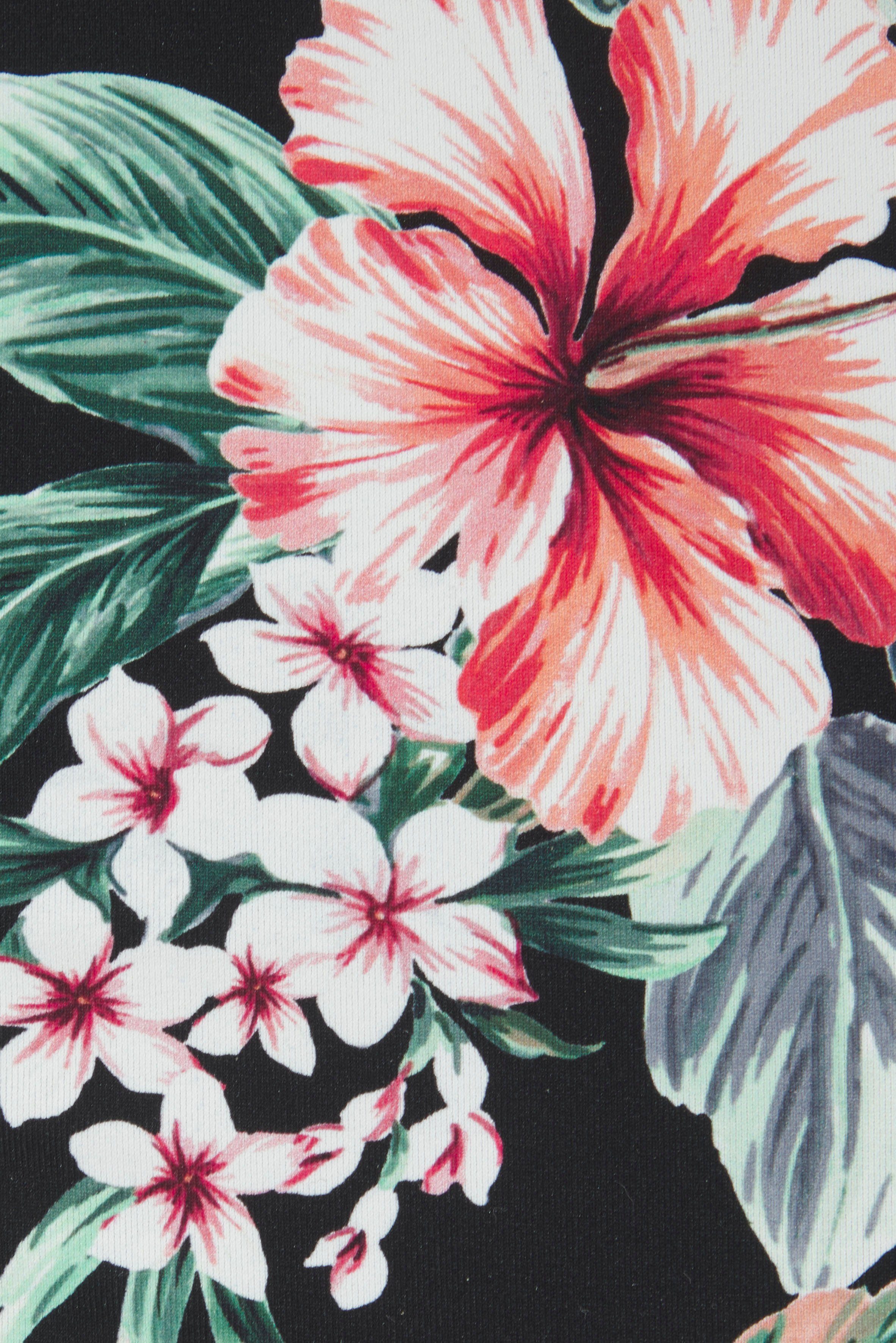 Lascana Bikinibroekje Salsa met sierringen en geweldig bloemenprint