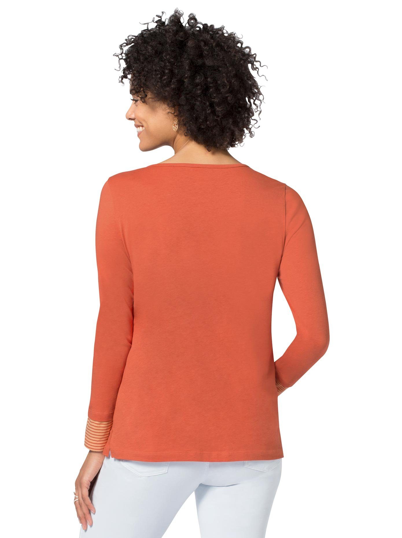 Classic Basics Shirt met lange mouwen Shirt (1-delig)