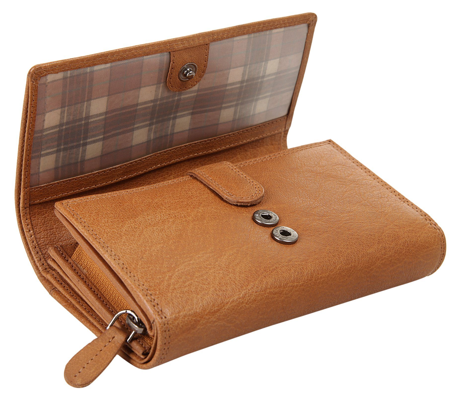 Cluty Portemonnee echt leder