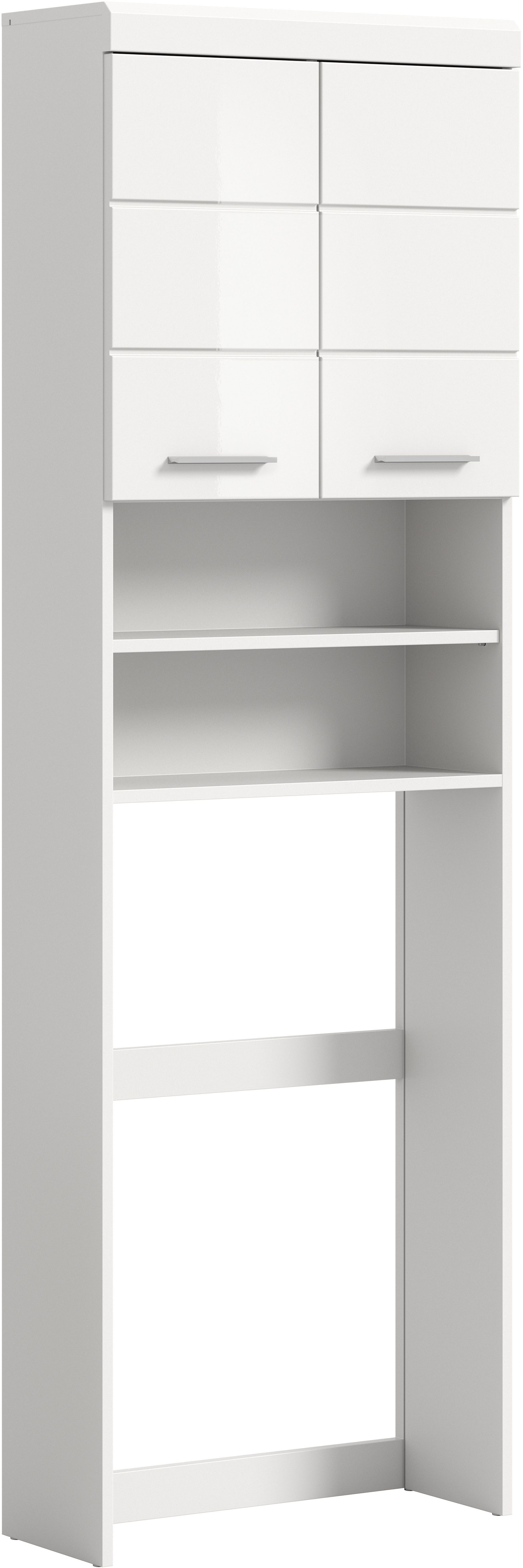 INOSIGN Kast voor wasmachine Siena, breedte 63 cm, voor wasmachine & droger, 2 deuren, MDF-front ombouwkasten
