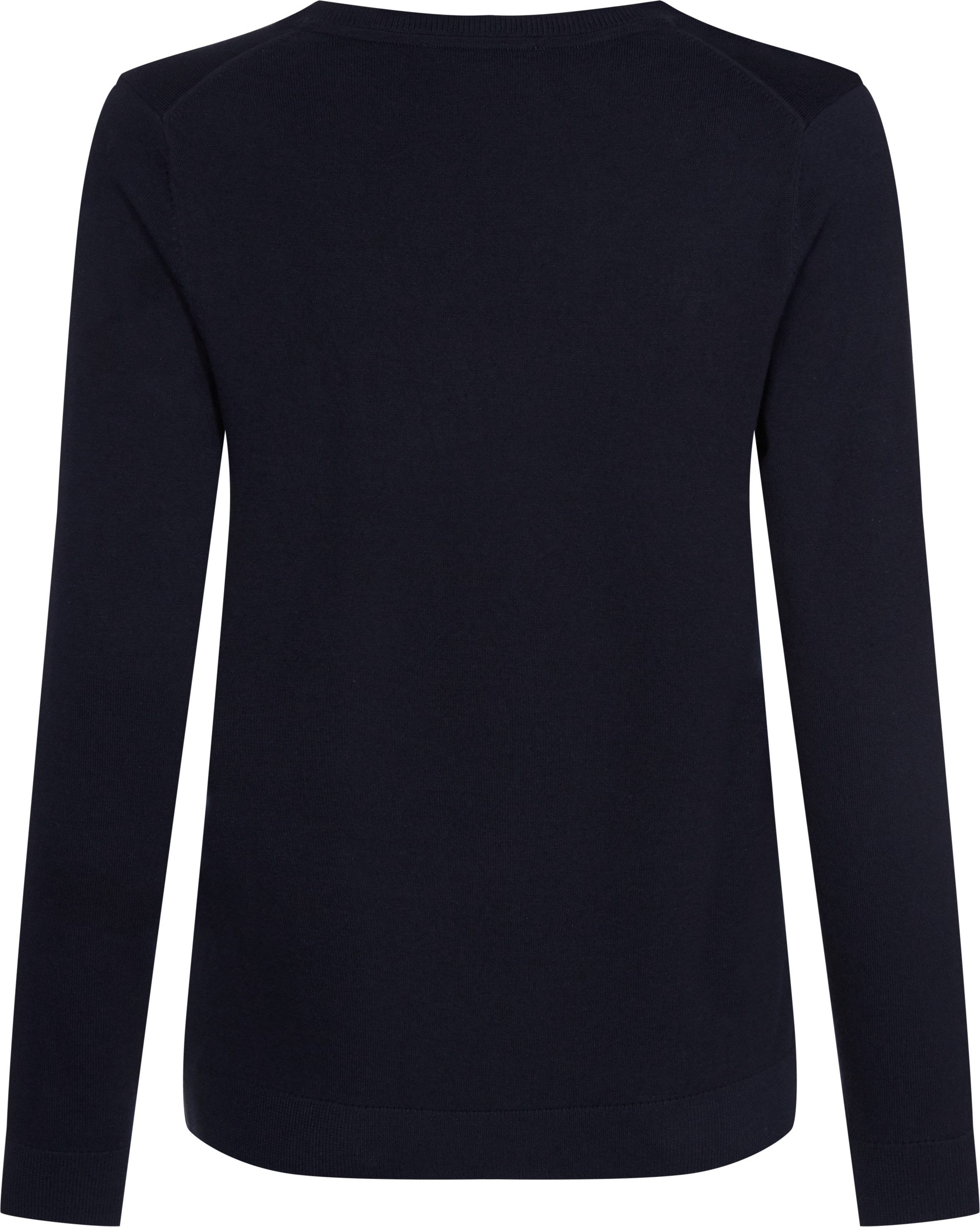 Tommy Hilfiger Trui met V-hals CO JERSEY STITCH V-NK SWEATER