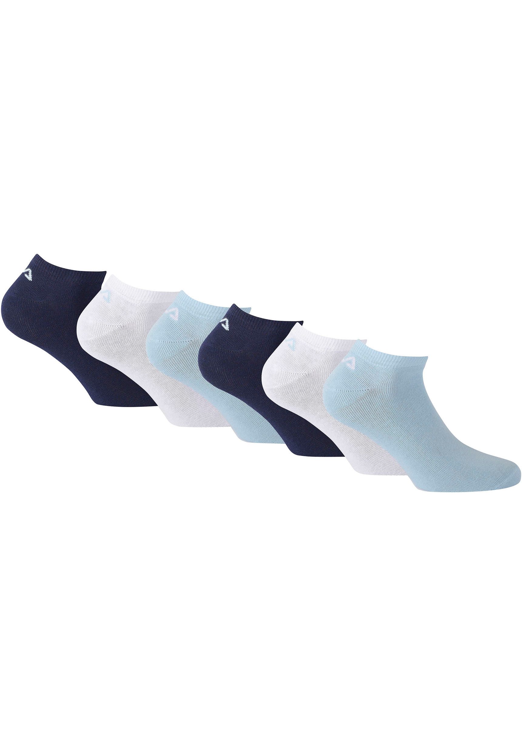 Fila Sneakersokken UNISEX INVISIBLE PLAIN SOCKS (6 paar, Set van 6)