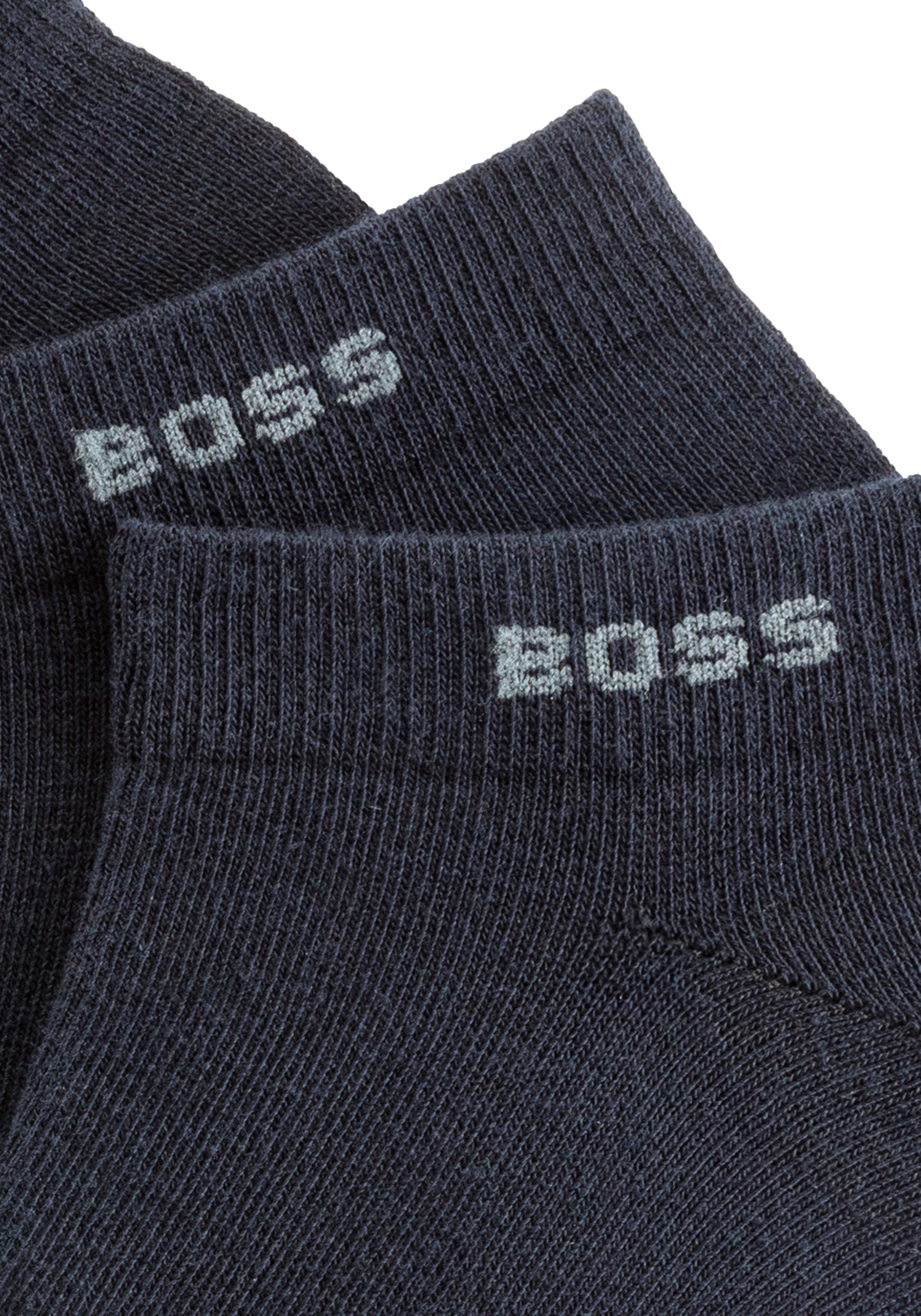 BOSS Sneakersokken 5P AS Uni CC met boss-label (set, 5 paar)