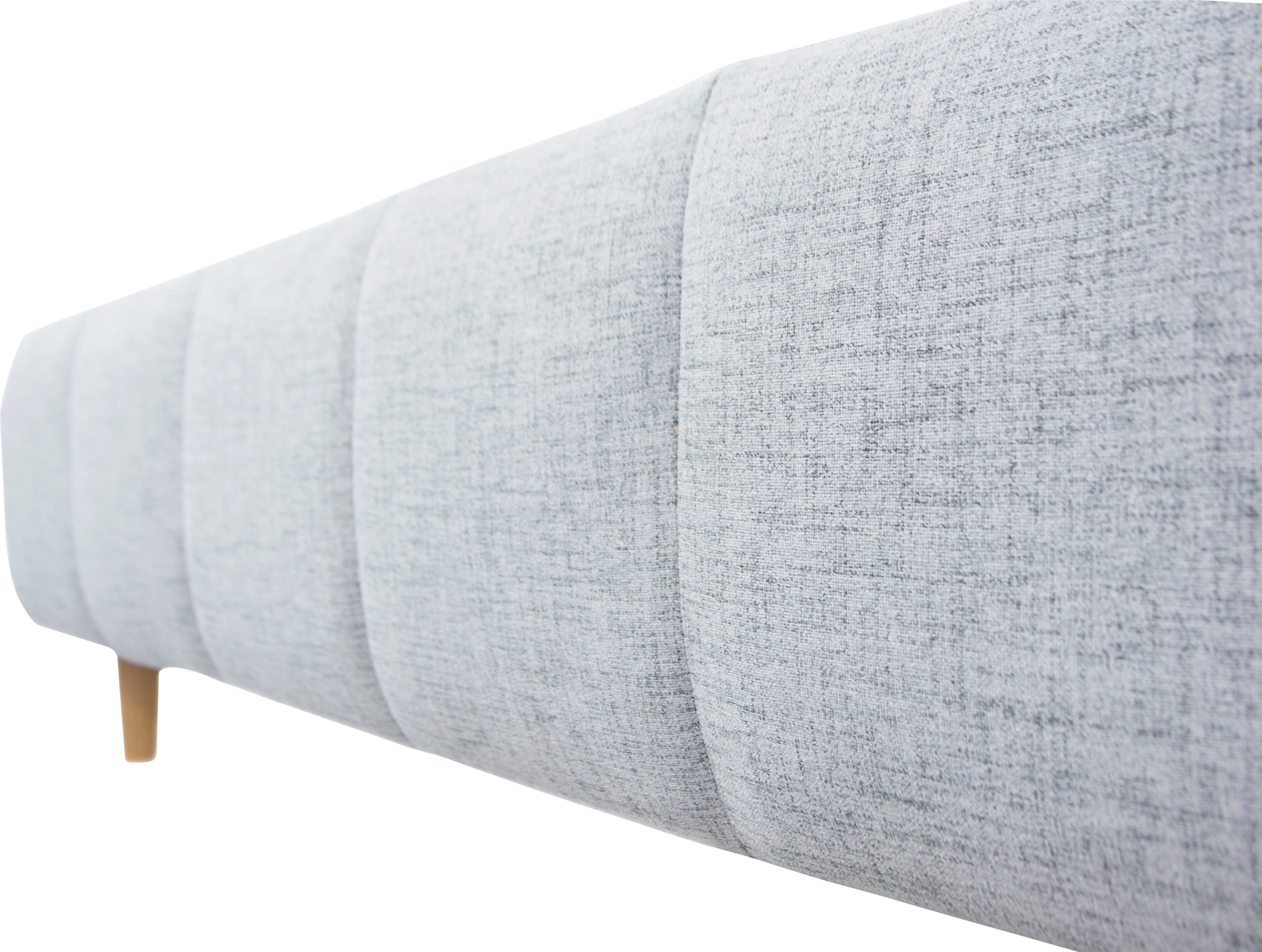 andas Gestoffeerd bed Tarje in 5 breedten, ook in extra lang 220 cm, incl. lattenrol