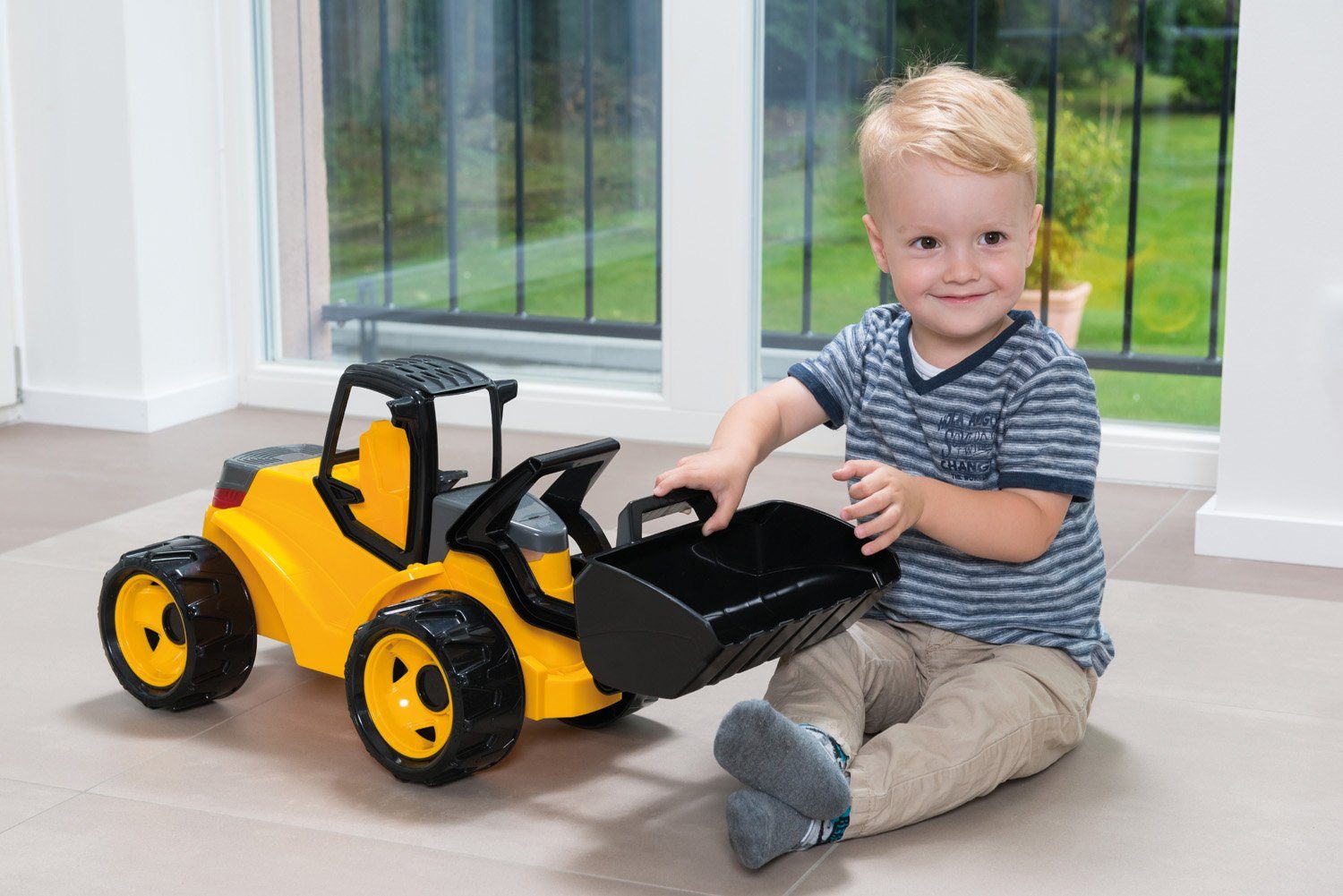 Lena® Speelgoed-shovel Giga Trucks, Pro zitschoplader
