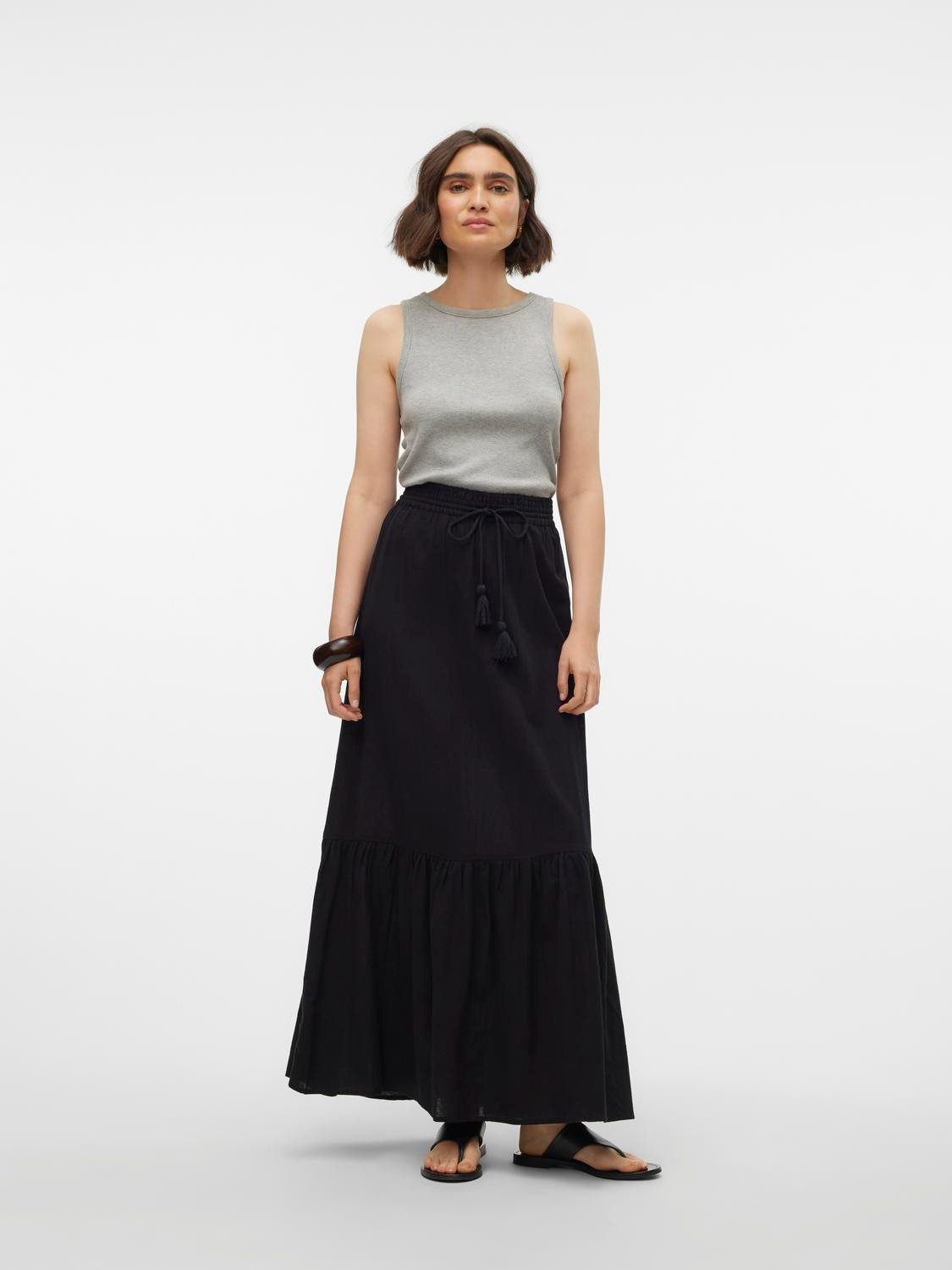 Vero Moda Maxirok VMPRETTY HW MAXI SKIRT WVN GA NOOS