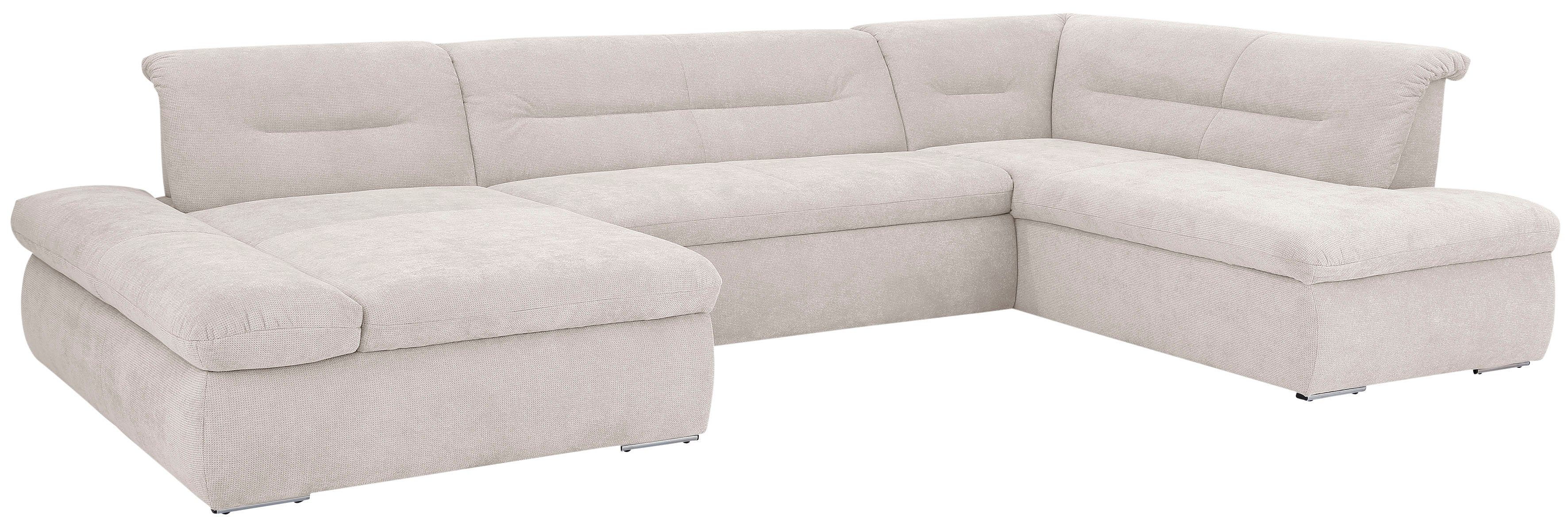 INOSIGN Zithoek Avesa U-vorm Naar keuze met verstelbare armleuningen en slaapfunctie, bxdxh: 355x216x80cm