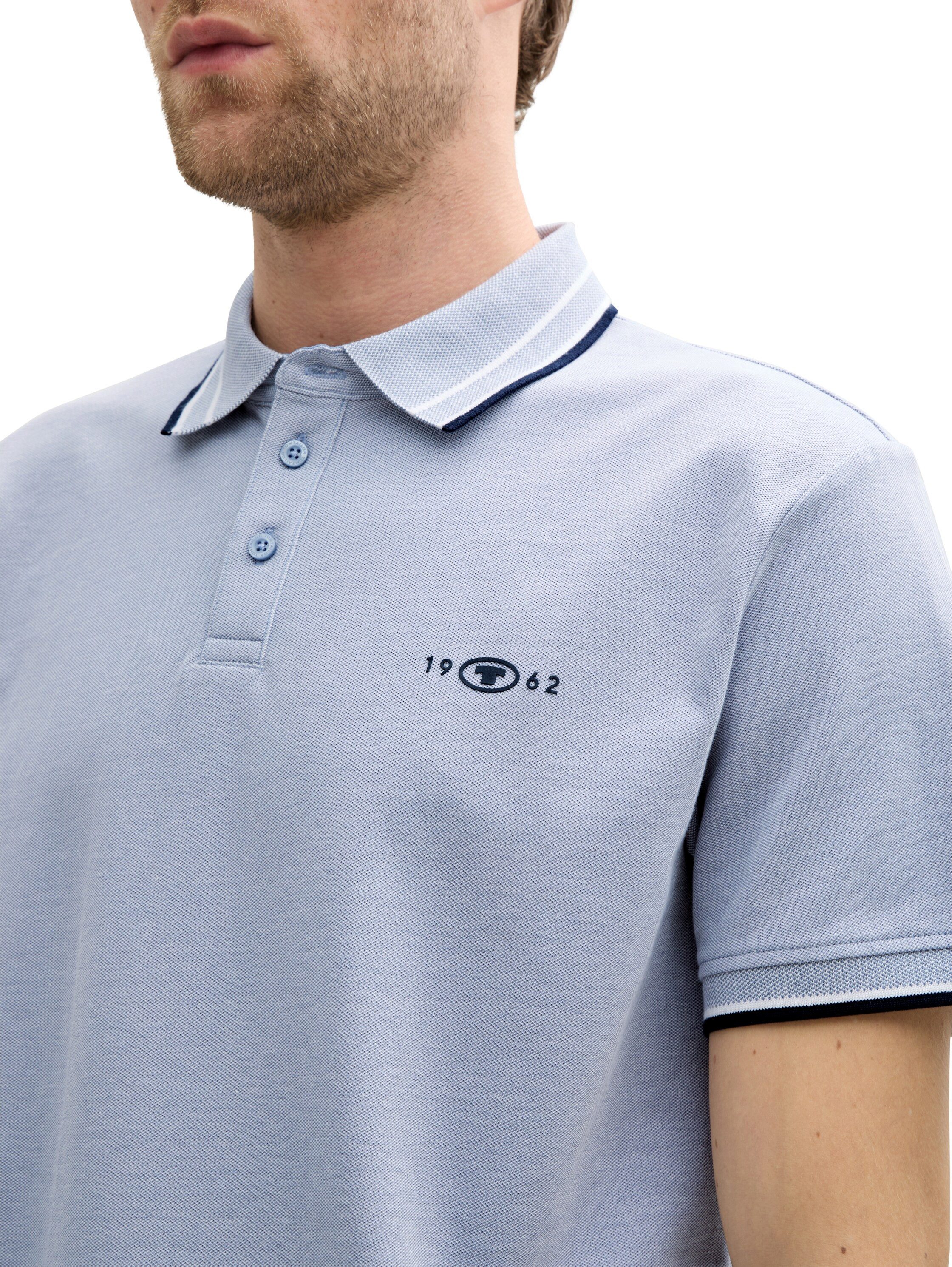 Tom Tailor Poloshirt met geborduurd logo
