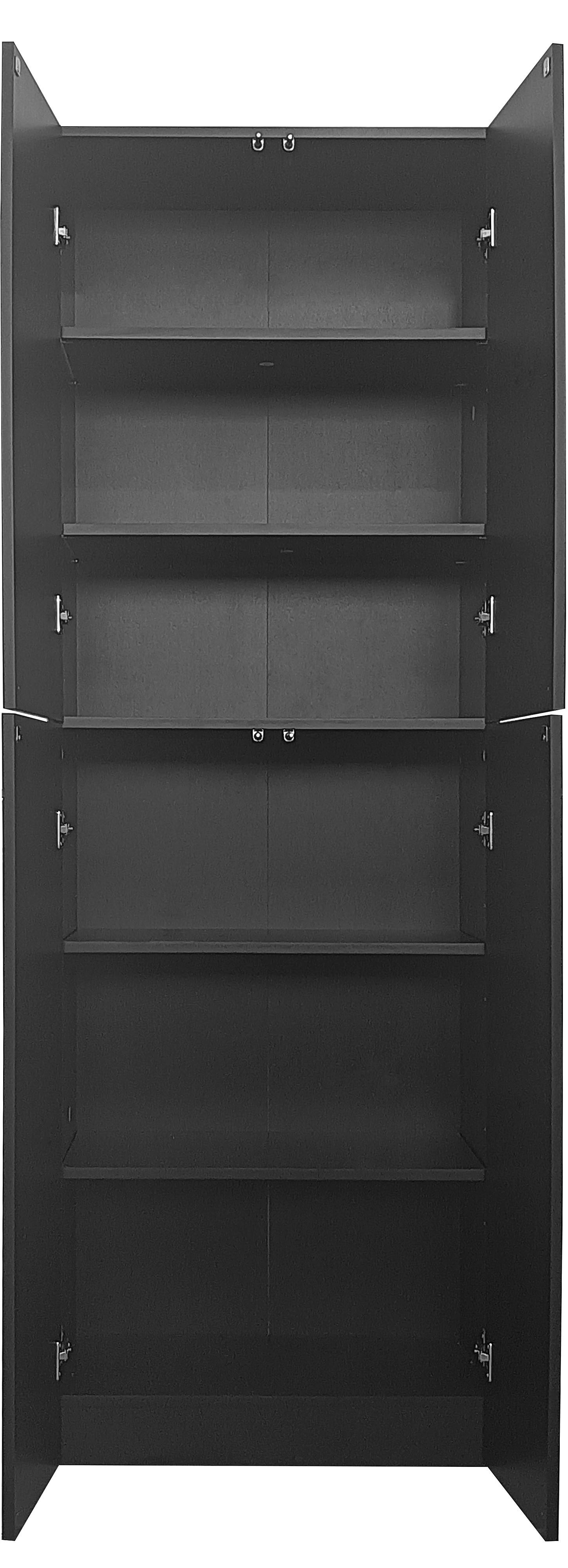 INOSIGN Archiefkast Jarvie Multifunctionele kast, push-to-open, 5 verstelbare legplanken, 60x180 cm