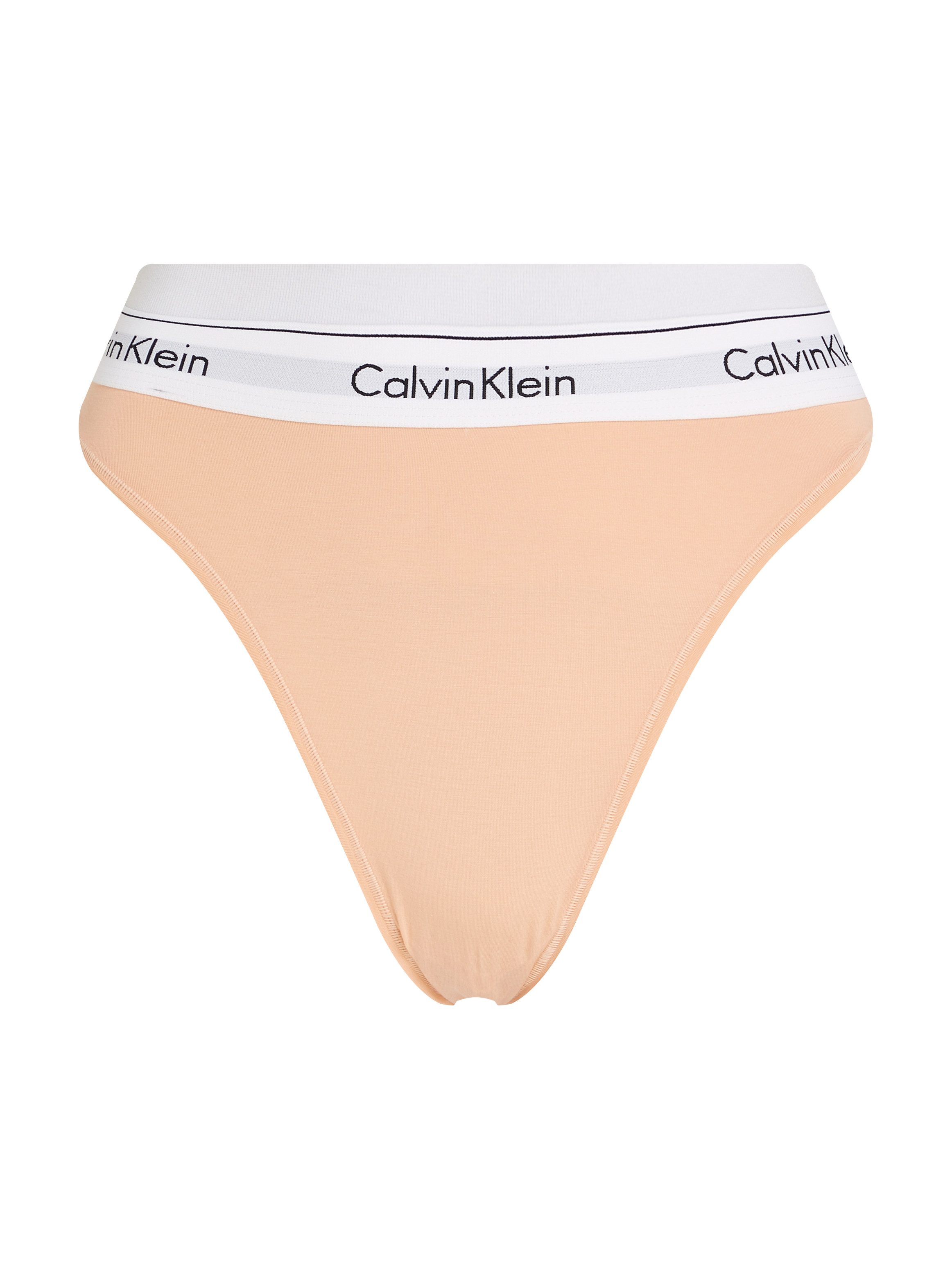 Calvin Klein Slip HIGH LEG TANGA met hoge beenlijn