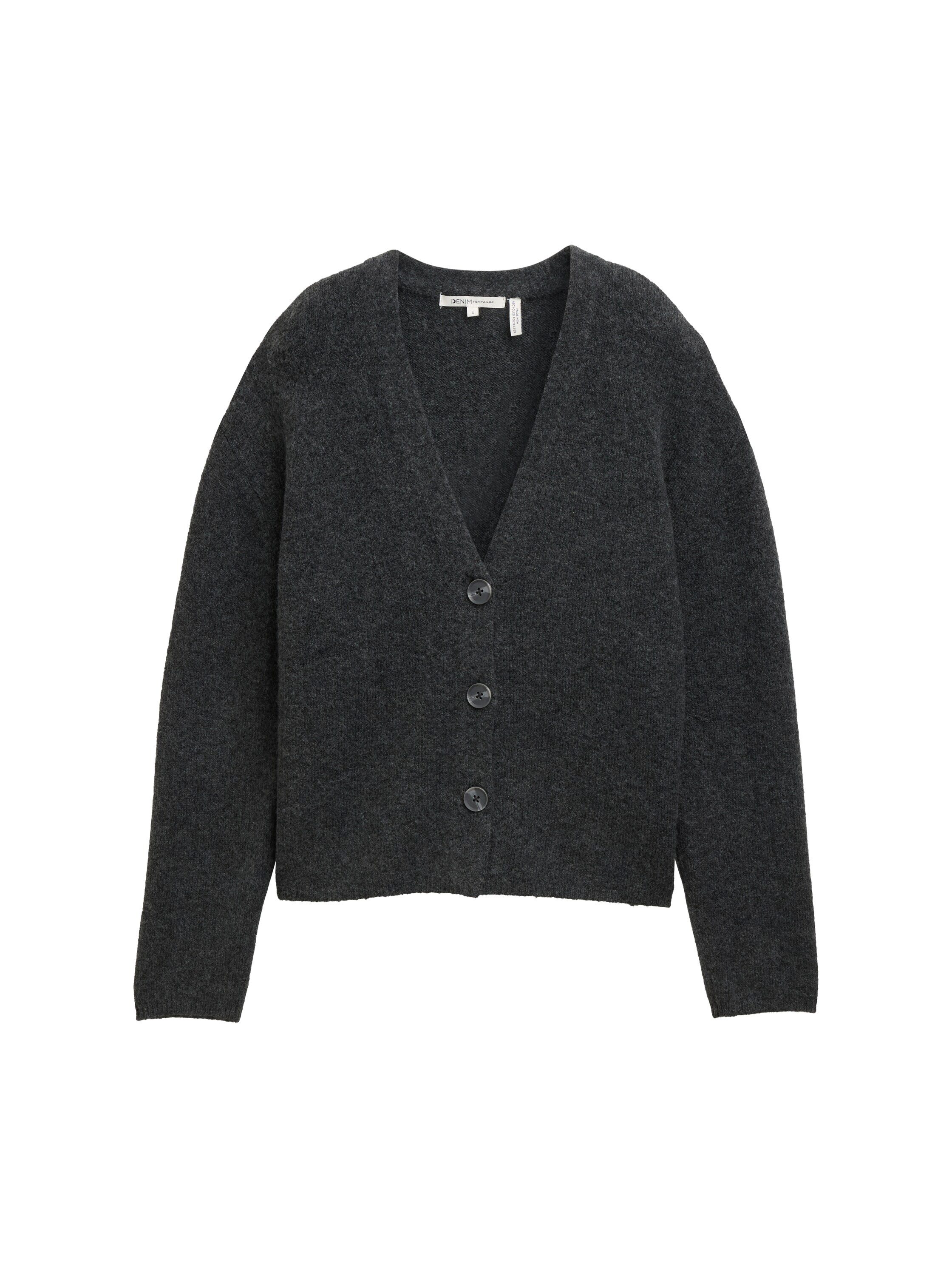 Tom Tailor Denim Cardigan met v-hals