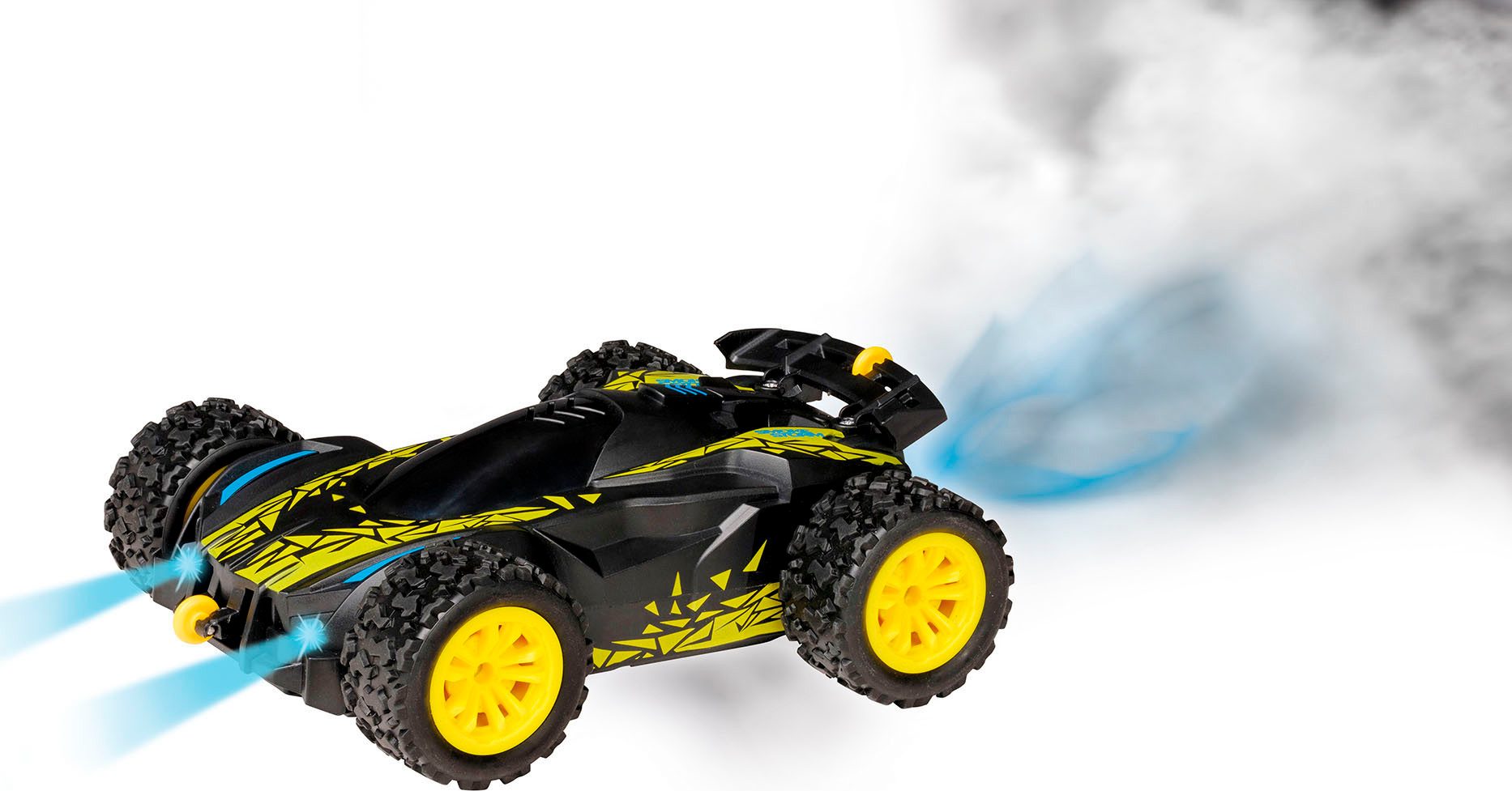 Happy People Radiografisch bestuurbare auto Smoke Storm met licht- en geluidseffect