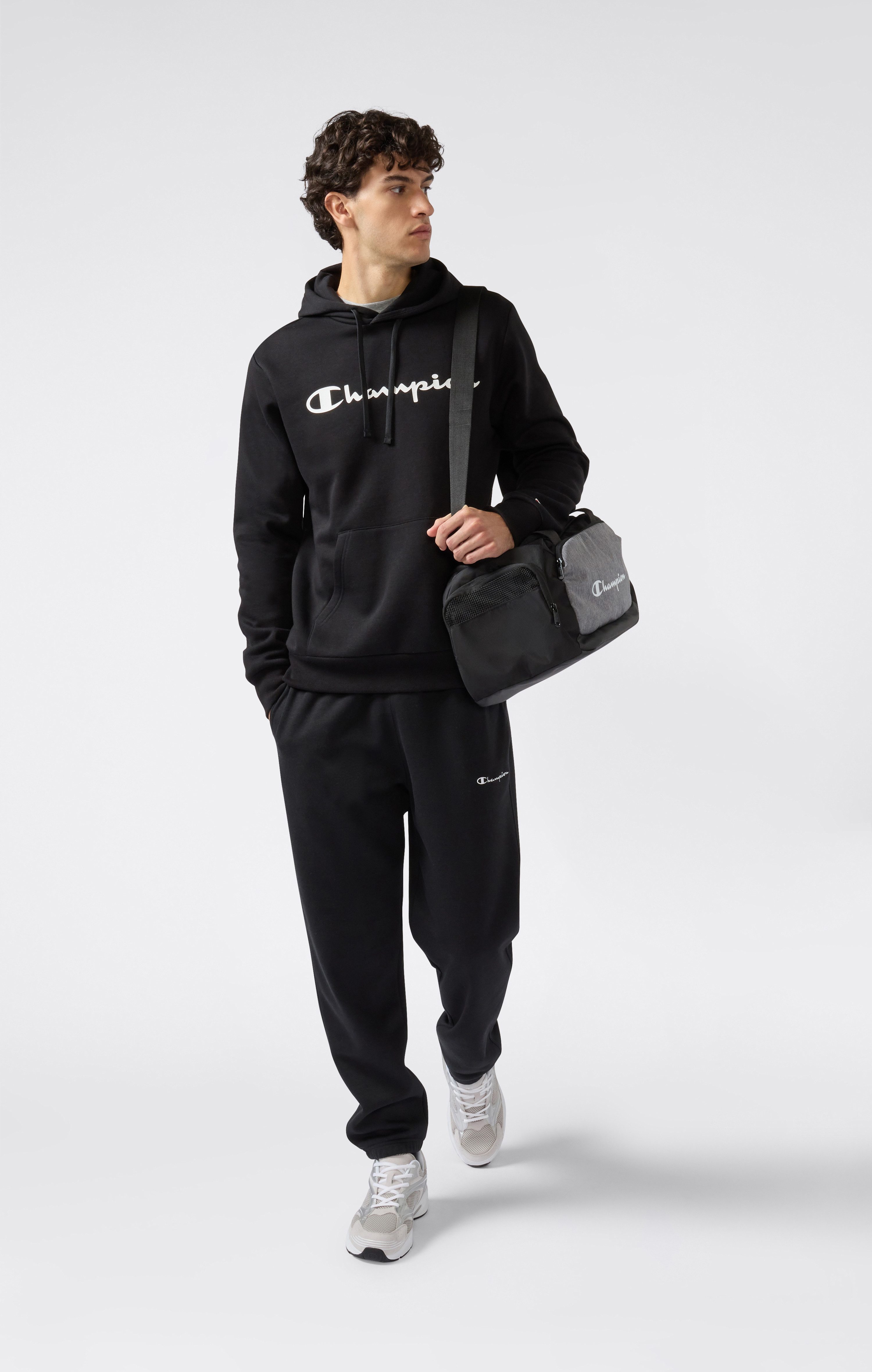 Champion Hoodie BASICS Fleece Hoodie Large Logo (1-delig)