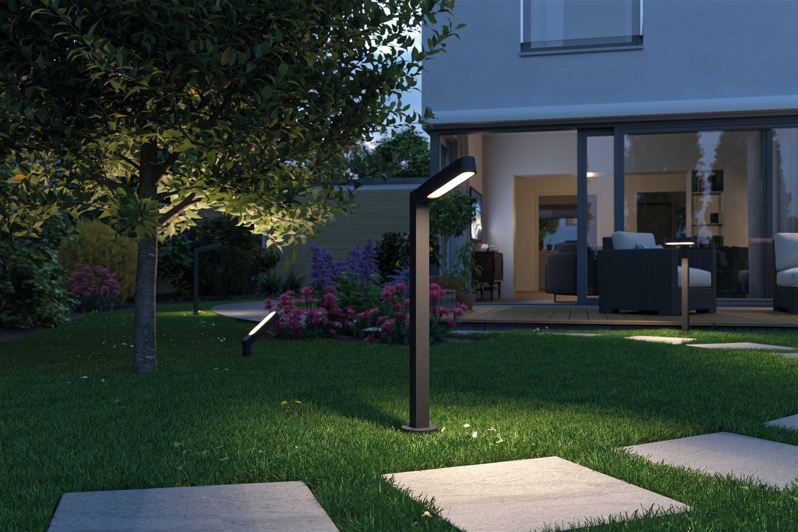 Paulmann Led-bolderlamp Plug & Shine Ito IP65 3000K 6W Antraciet (1 stuk)
