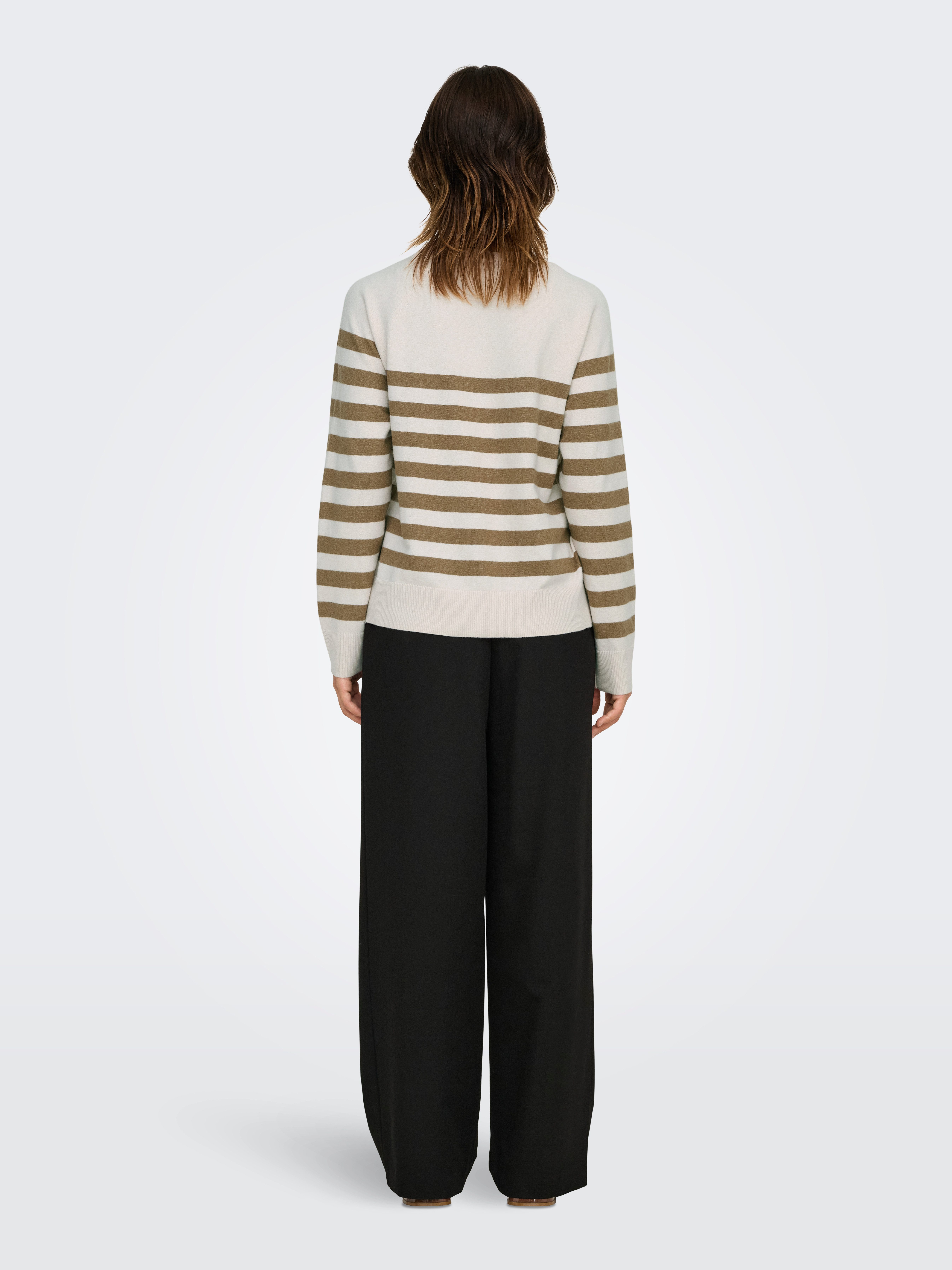 Only Trui met ronde hals ONLAMA LIFE LS RAGLAN O-NECK CC KNT