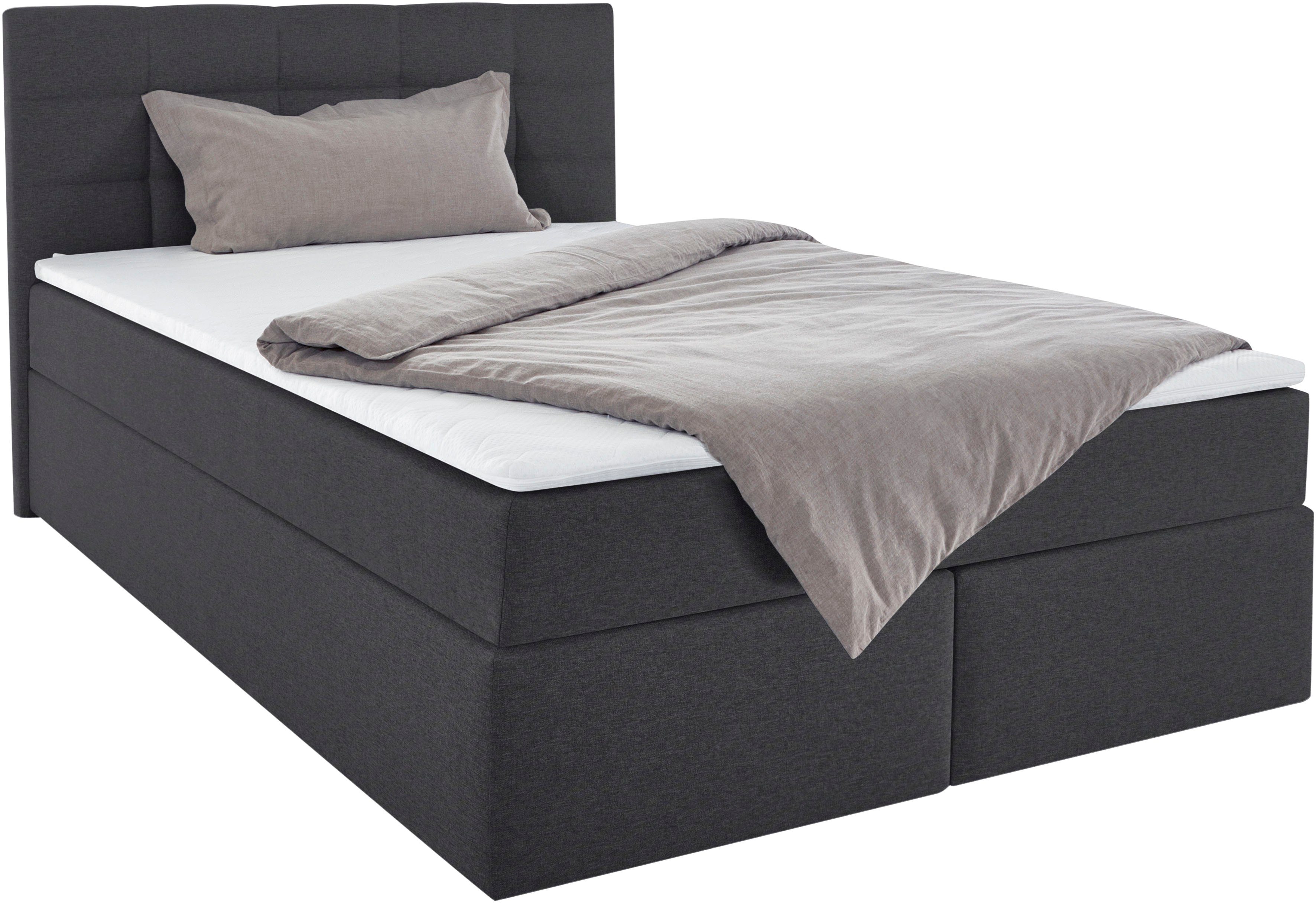 INOSIGN Boxspring OVALO optioneel met bedbox, verkrijgbaar in h2, h3 & h4