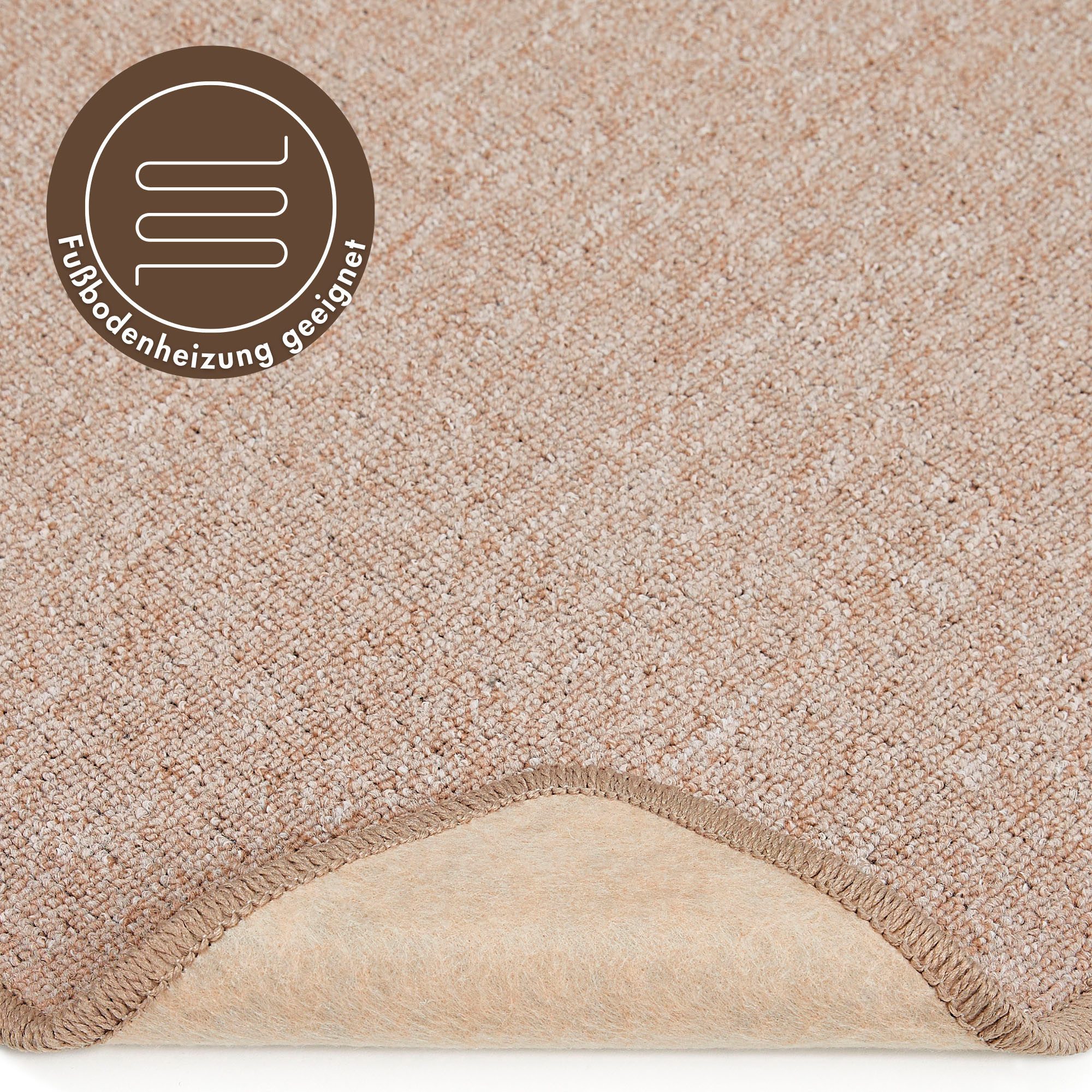 Andiamo Vloerkleed Luton, Made in Germany gemêleerde look, ook als loper, woonkamer & slaapkamer
