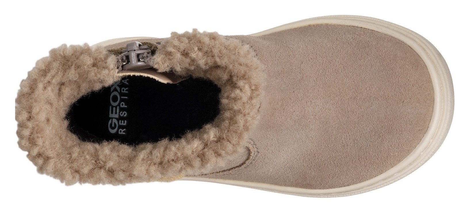 Geox Winterlaarzen B NASHIK GIRL A Klittenbandlaarzen, babylaarzen winterlaarzen met schattige patch