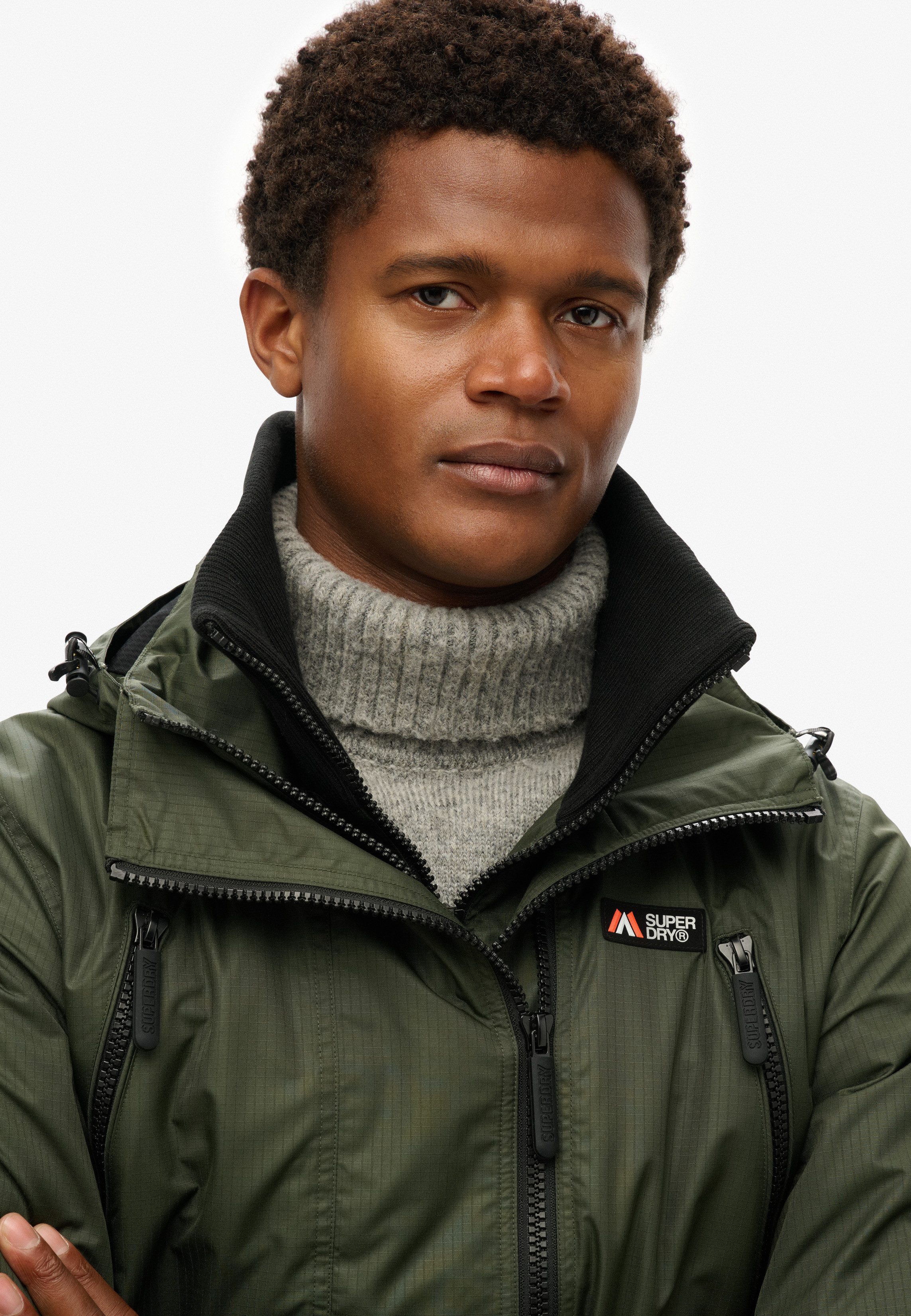 Superdry Outdoorjack HOODED MTN WINDBREAKER JACKET