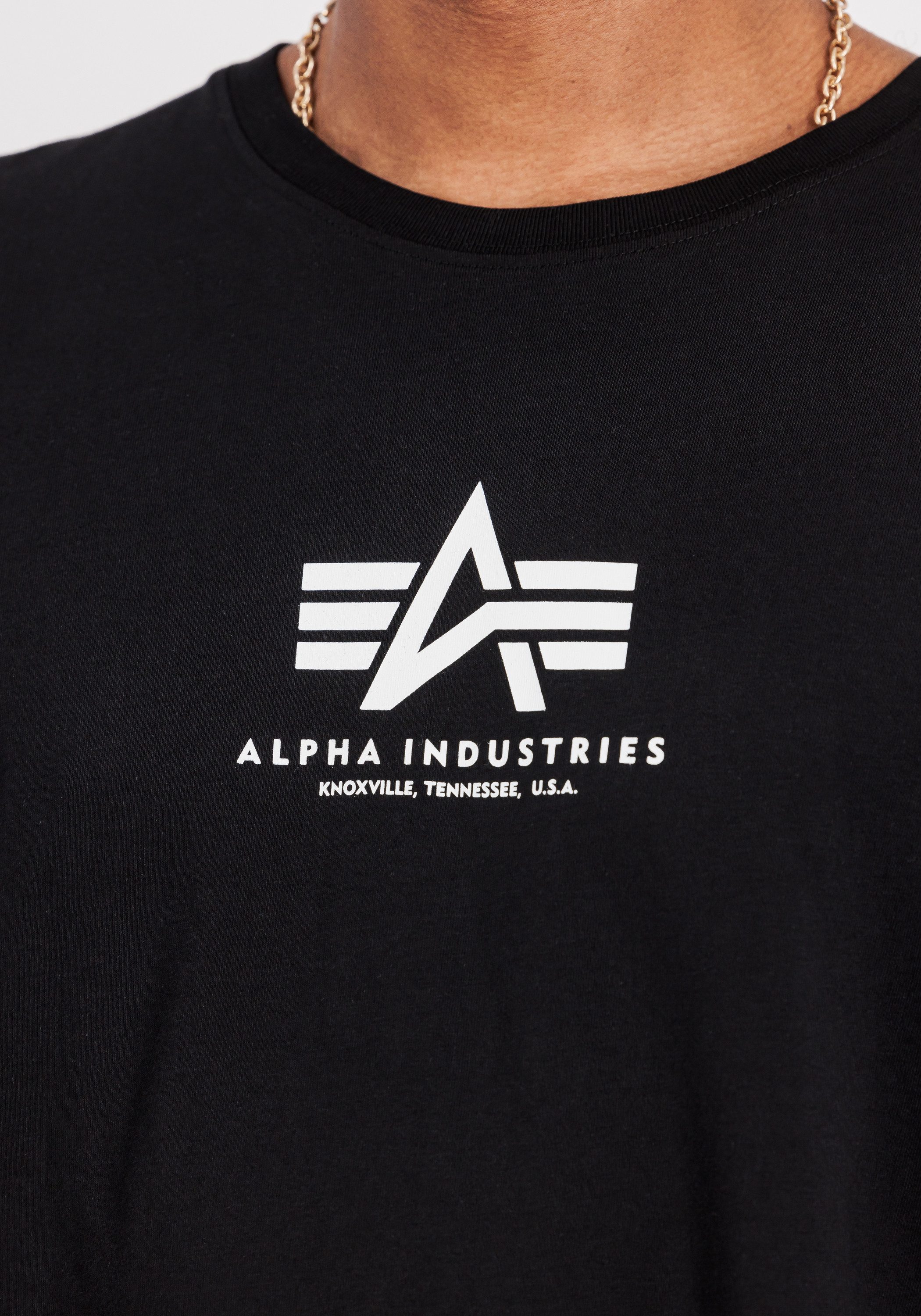 Alpha Industries T-shirt Alpha Industries Men - T-Shirts Basic T Mid Logo