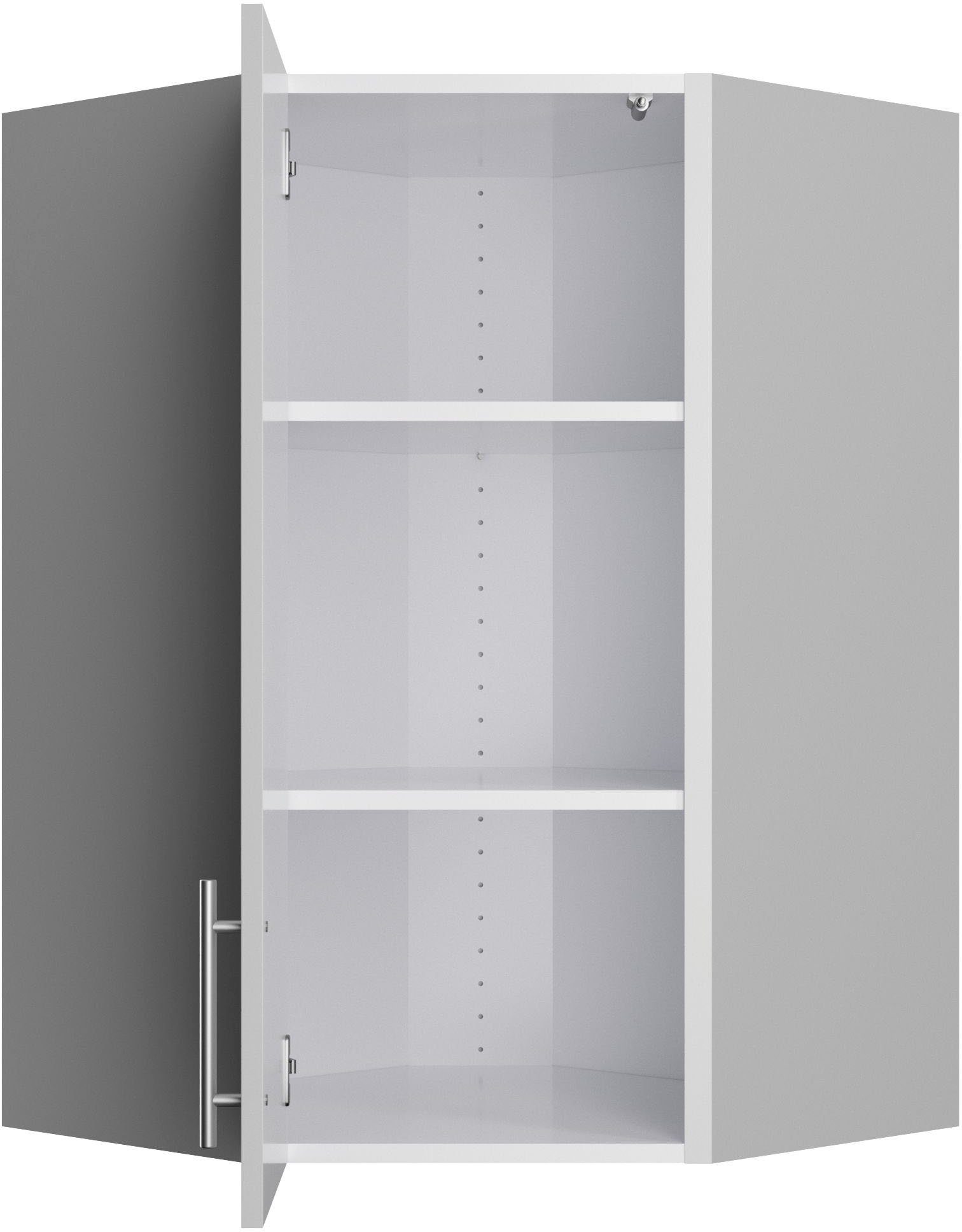 Kochstation Hangend hoekkastje KS-Ahus Breedte 60 x 60 cm