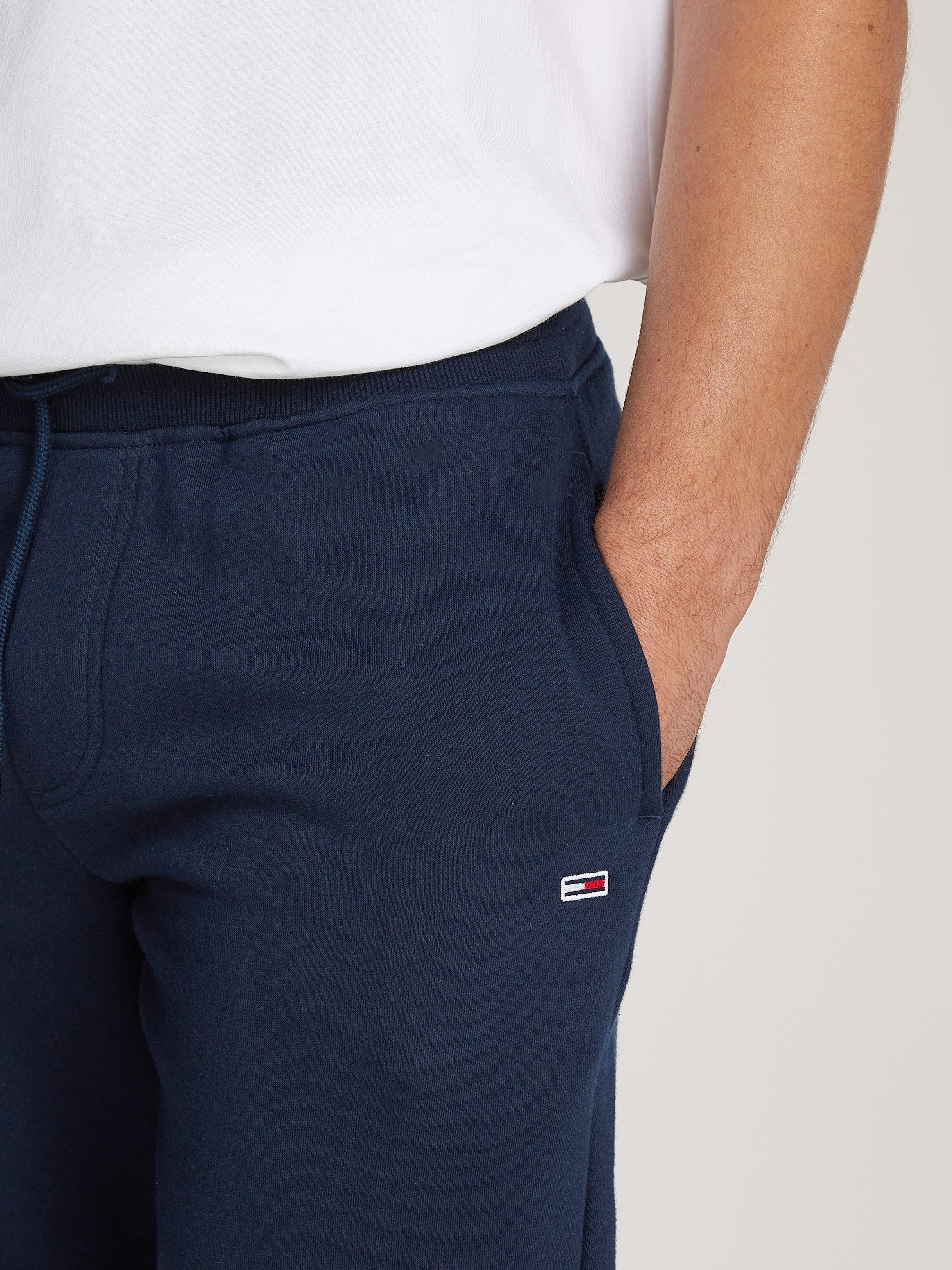 TOMMY JEANS Sweatbroek TJM SLIM S FLAG SWEATPANT