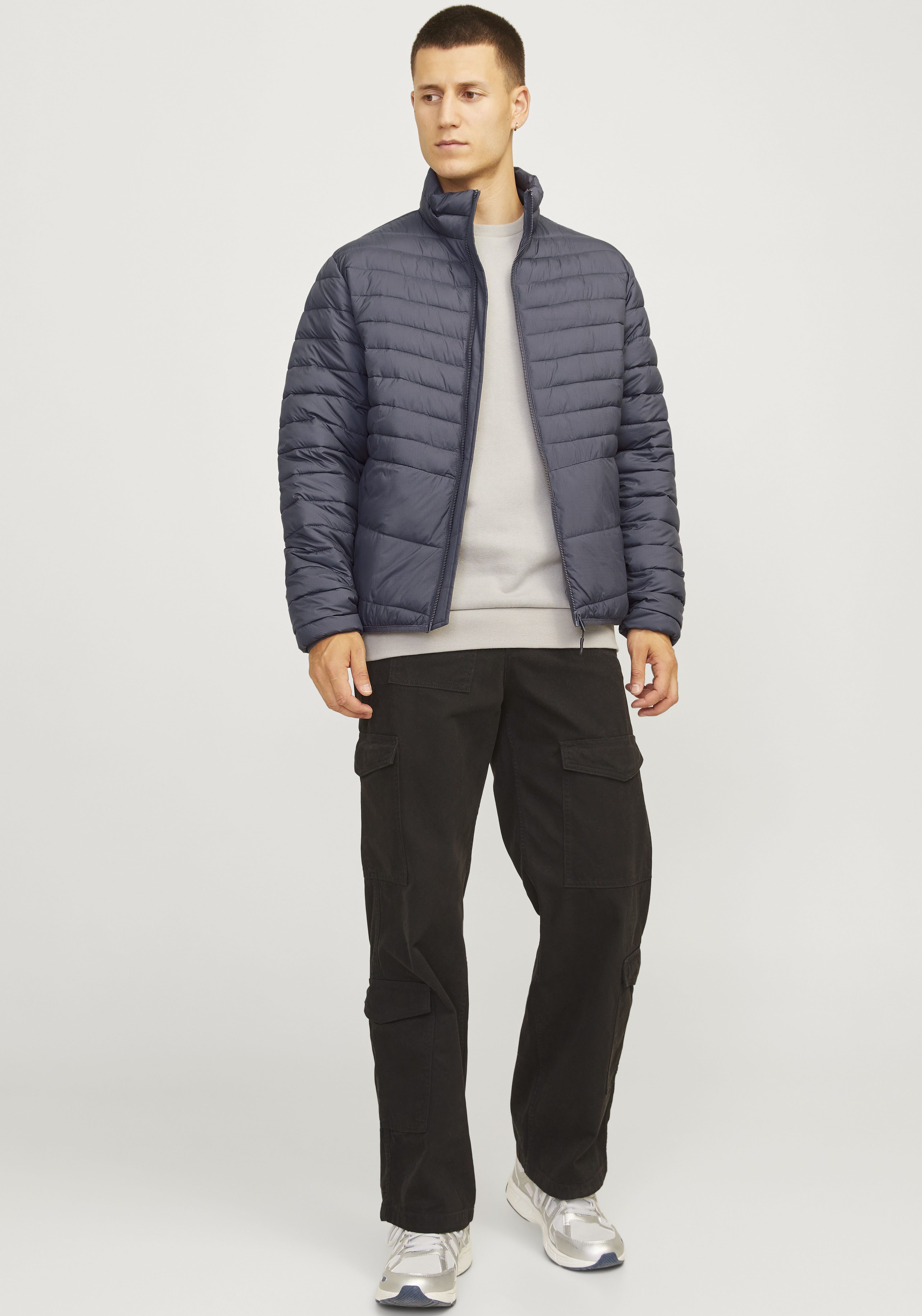 Jack & Jones Gewatteerde jas JJESTATE PACKABLE PUFFER COLLAR NOOS