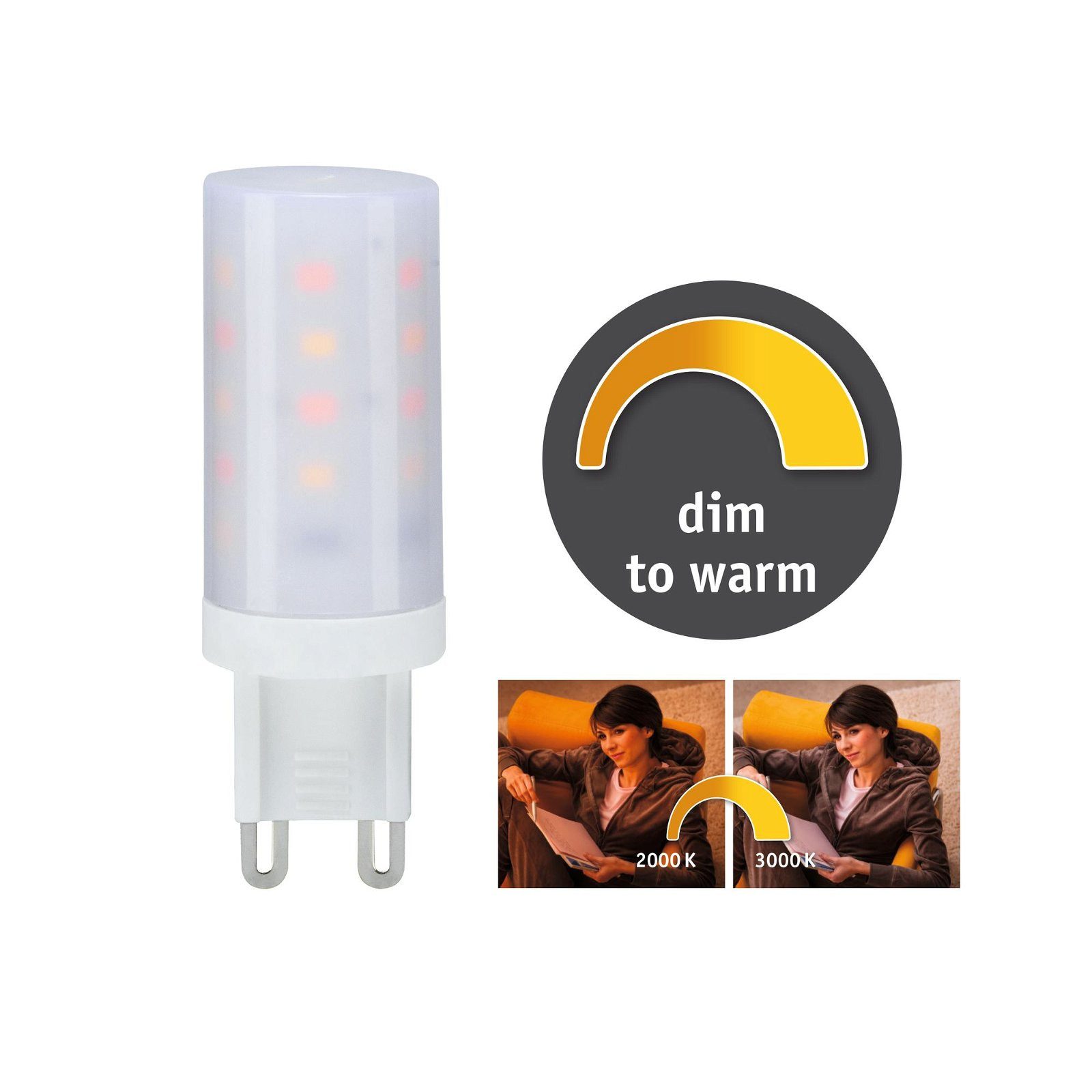 Paulmann Led-verlichting 230V stiftsokkel 1-pack 270lm 4W helder (1 stuk)
