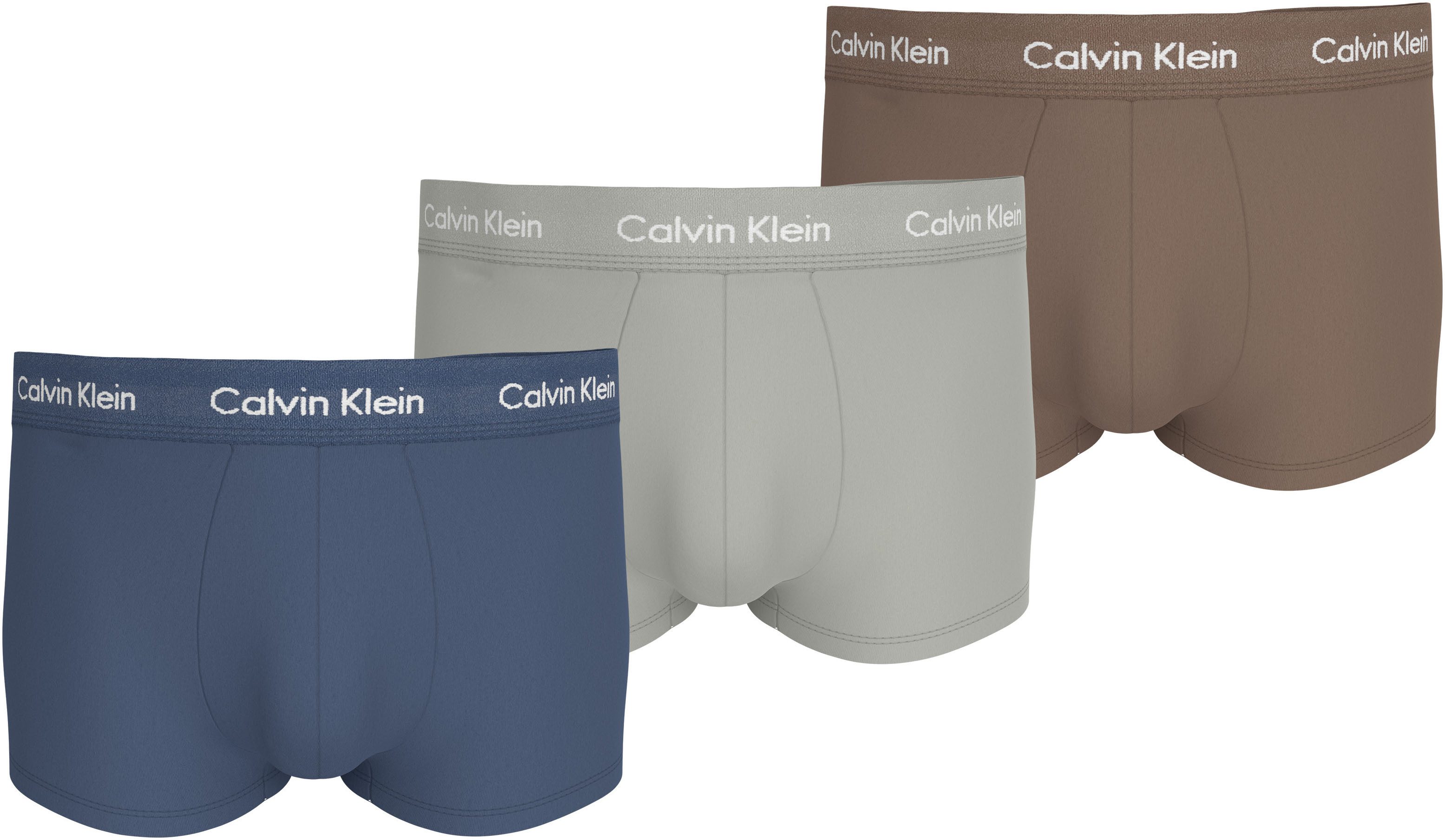 Calvin Klein Boxershort met logo-opschrift op de onderbroekband (3 stuks)