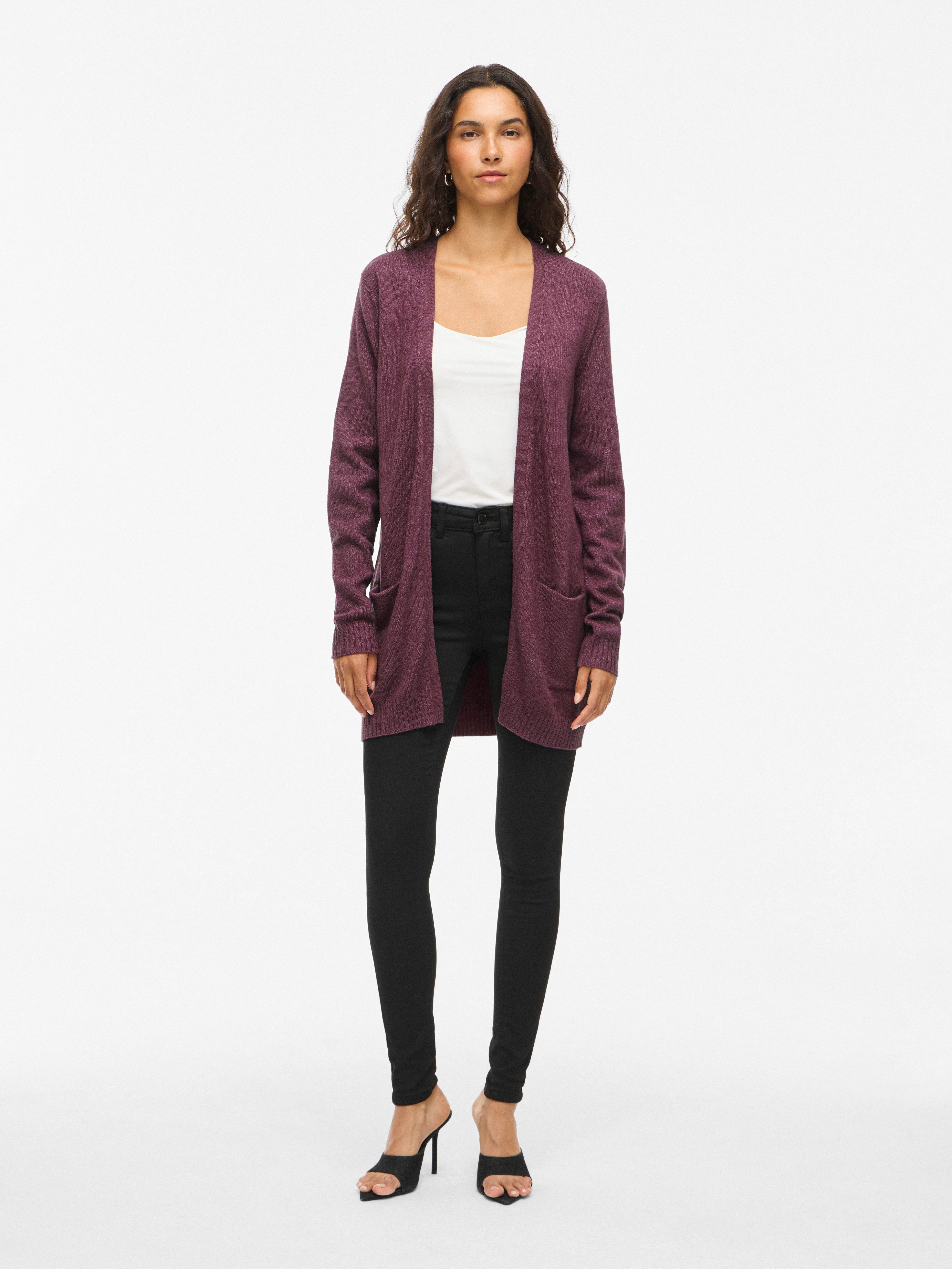 Vila Vest VIRIL OPEN L/S KNIT CARDIGAN - NOOS