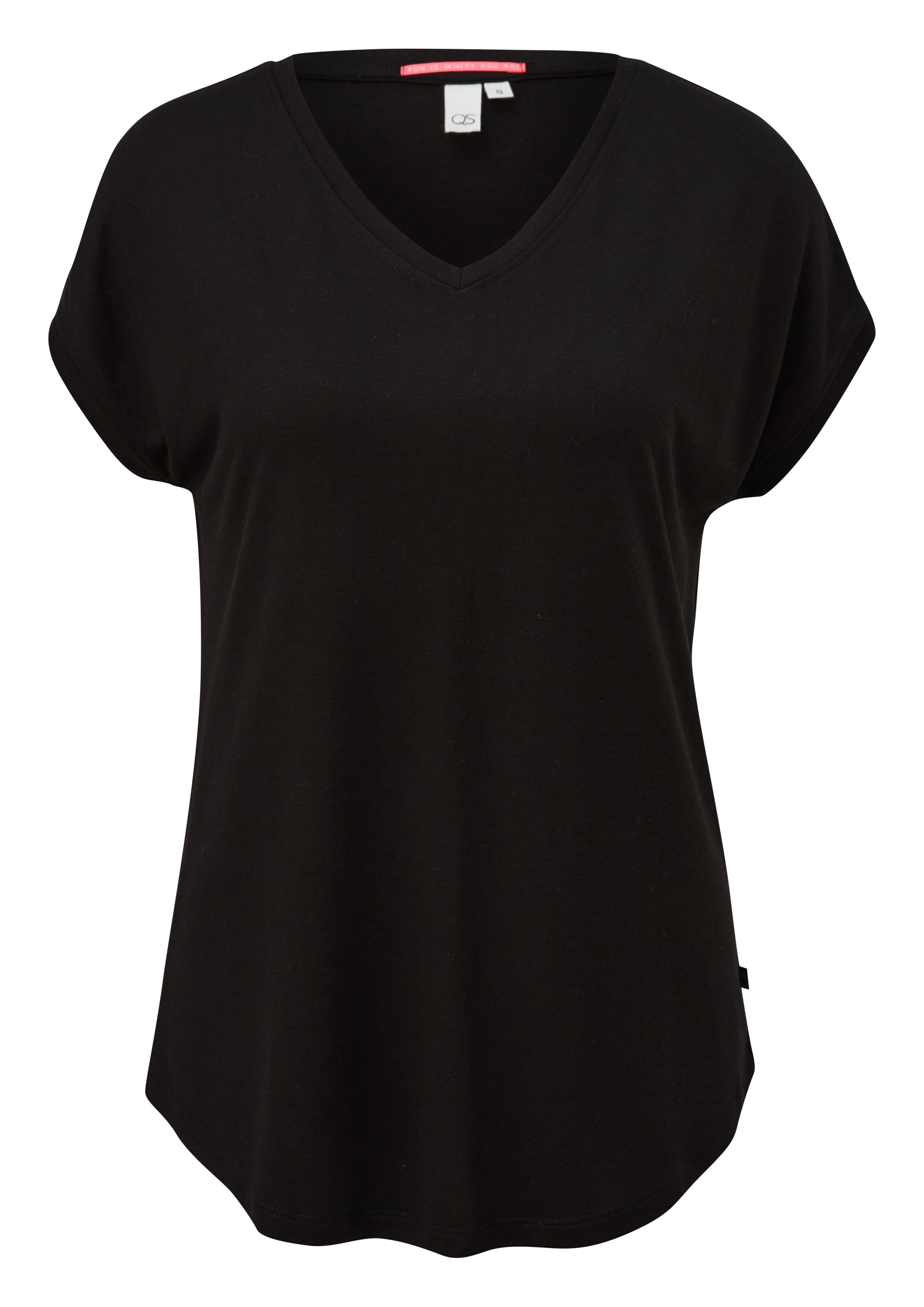 Q/S designed by T-shirt met v-hals