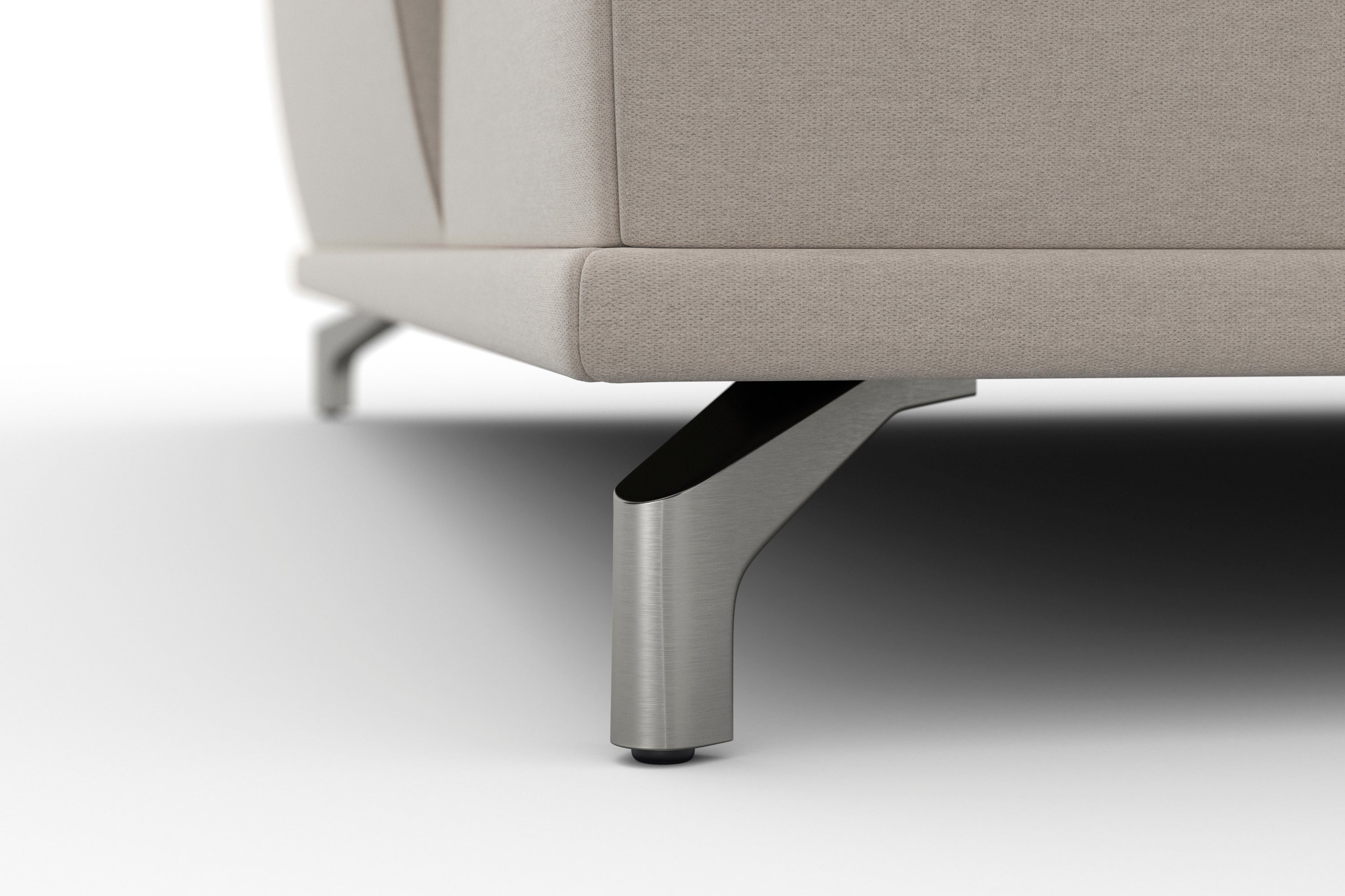 sit&more Zithoek Cabrio U-vorm, met zitdiepteverstelling, arm- en hoofdsteunverstelling