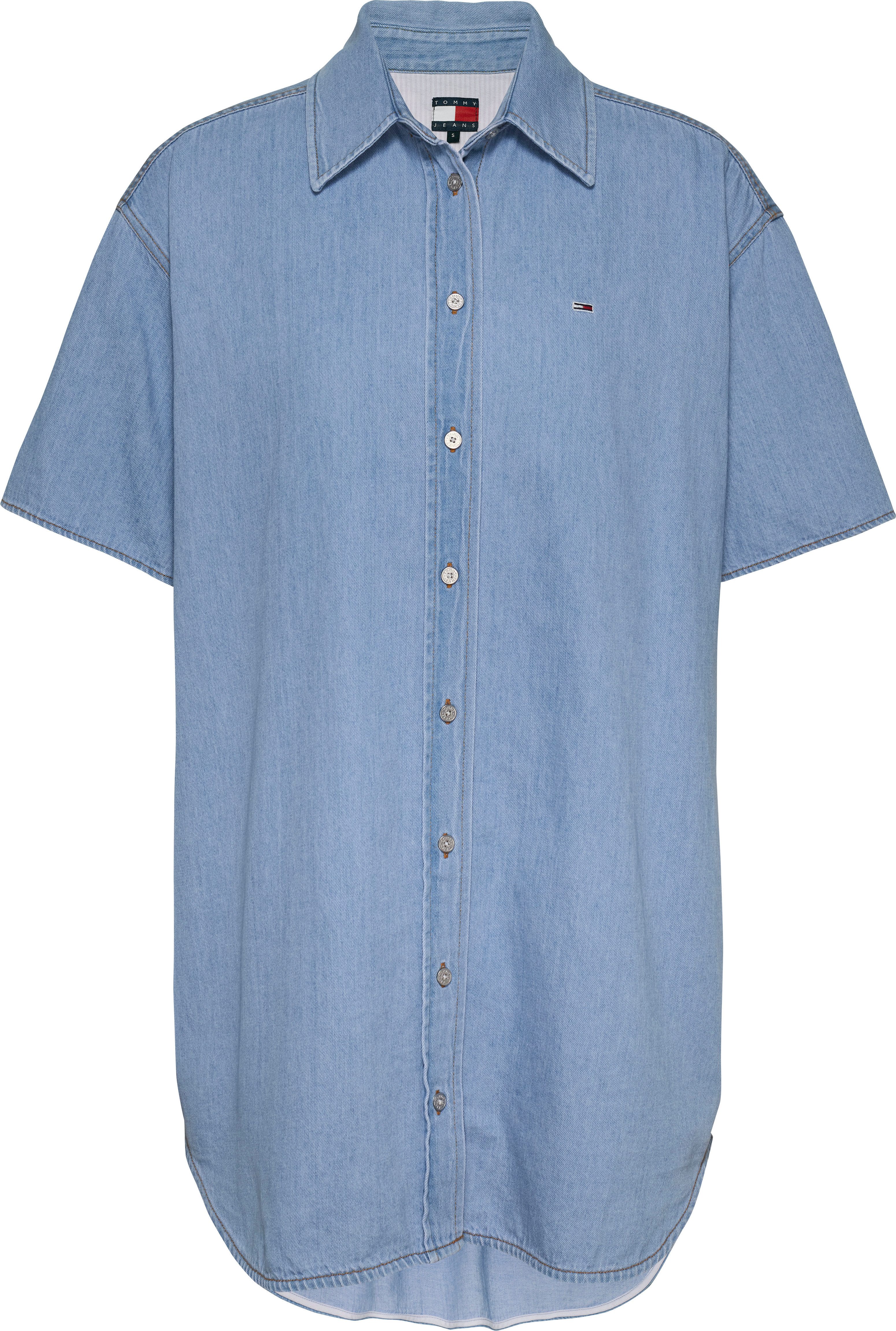 TOMMY JEANS Jurk met overhemdkraag SS SHIRT DRESS EXT