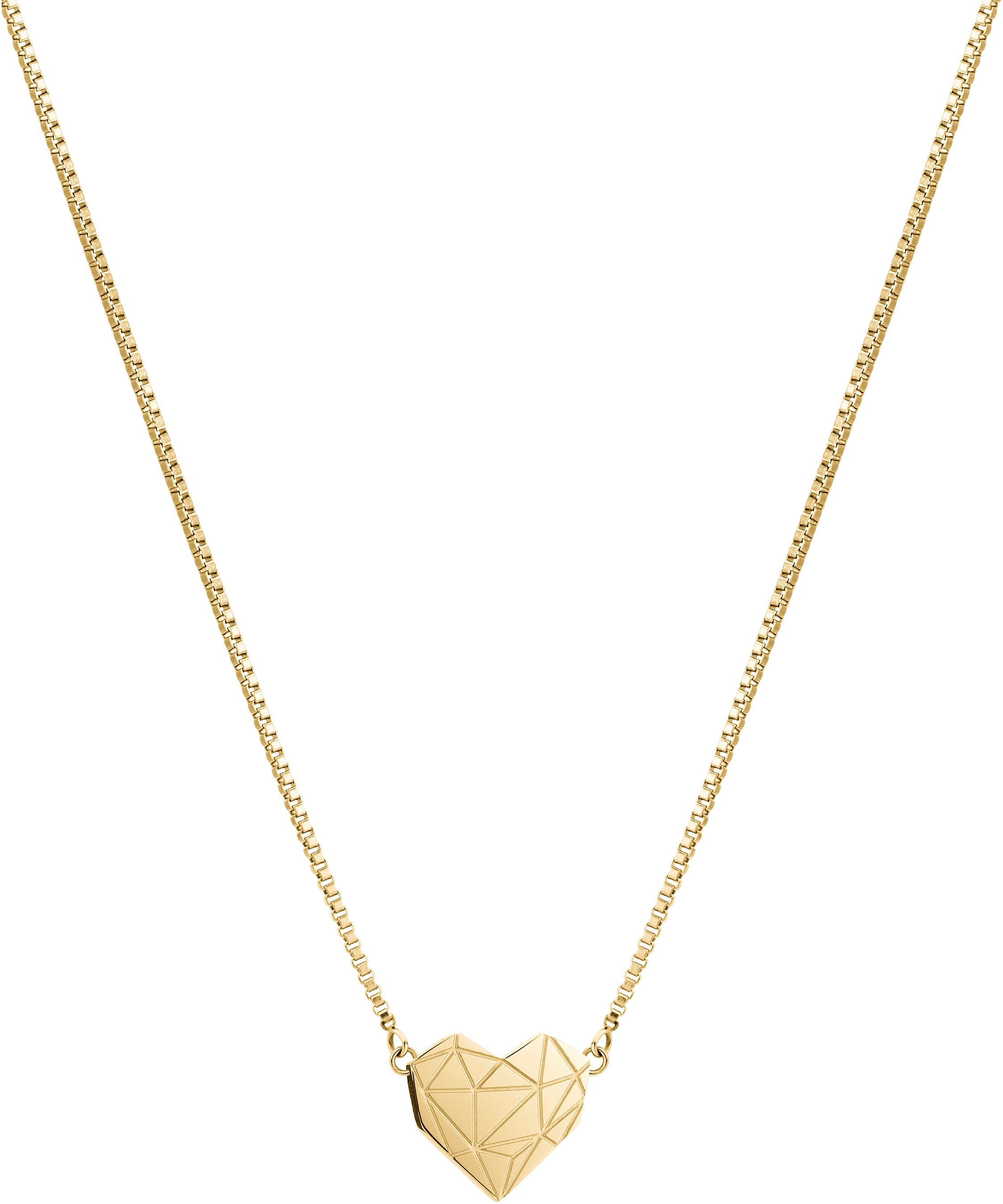 Liebeskind Berlin Ketting met hanger Sieraad cadeau roestvrijstalen hart, LJ-0331 LJ-0332 LJ-0333 LJ-0617