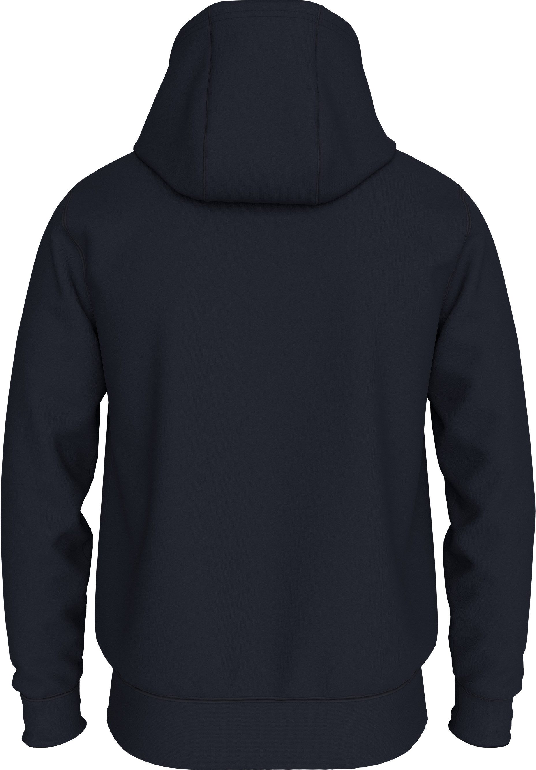 Tommy Hilfiger Hoodie HILFIGER CHEST INSERT HOODY met capuchon, kangoeroezak, logo-inscriptie