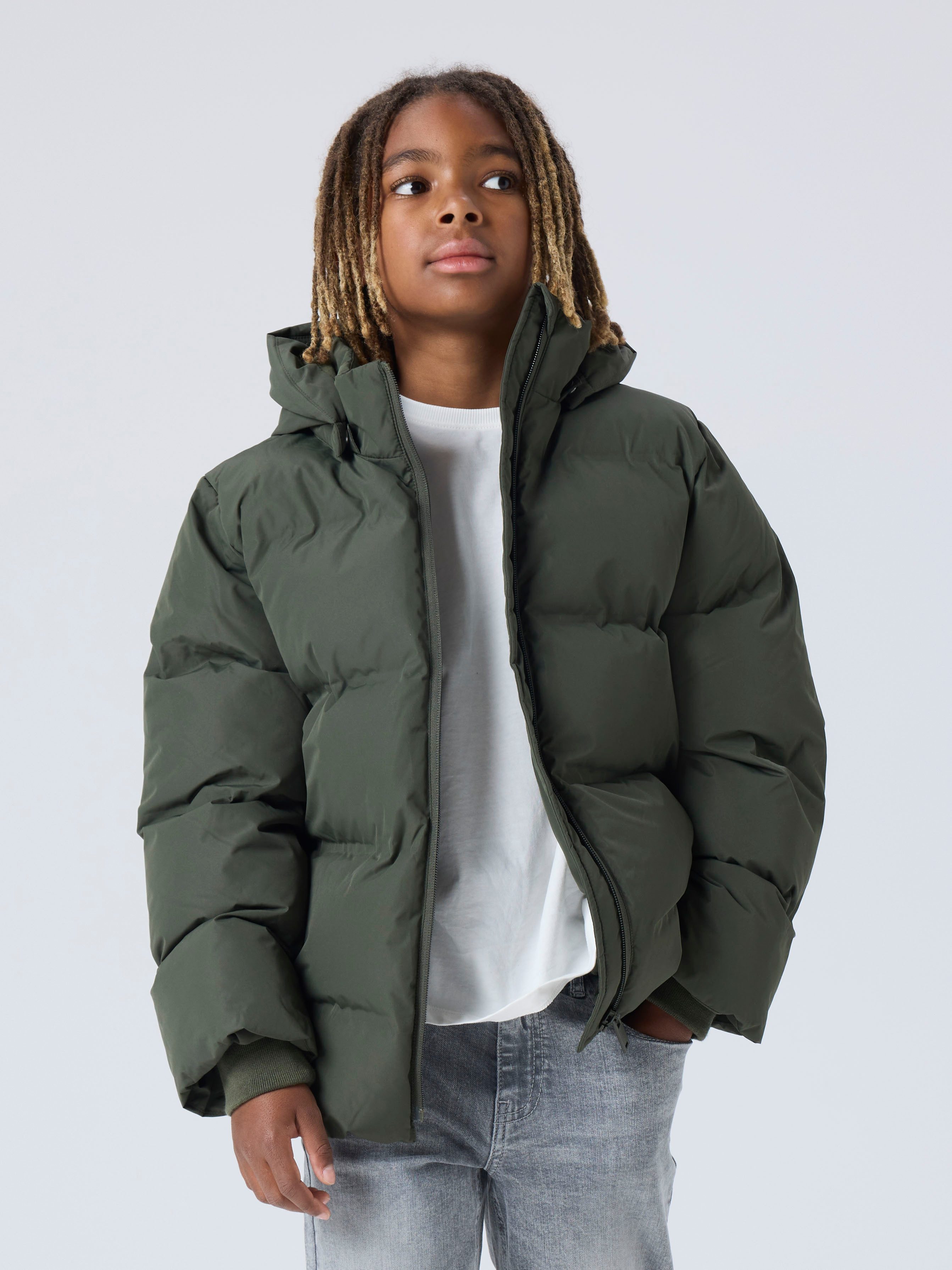 Name It Gewatteerde jas NKFMUSK PUFFER JACKET TB