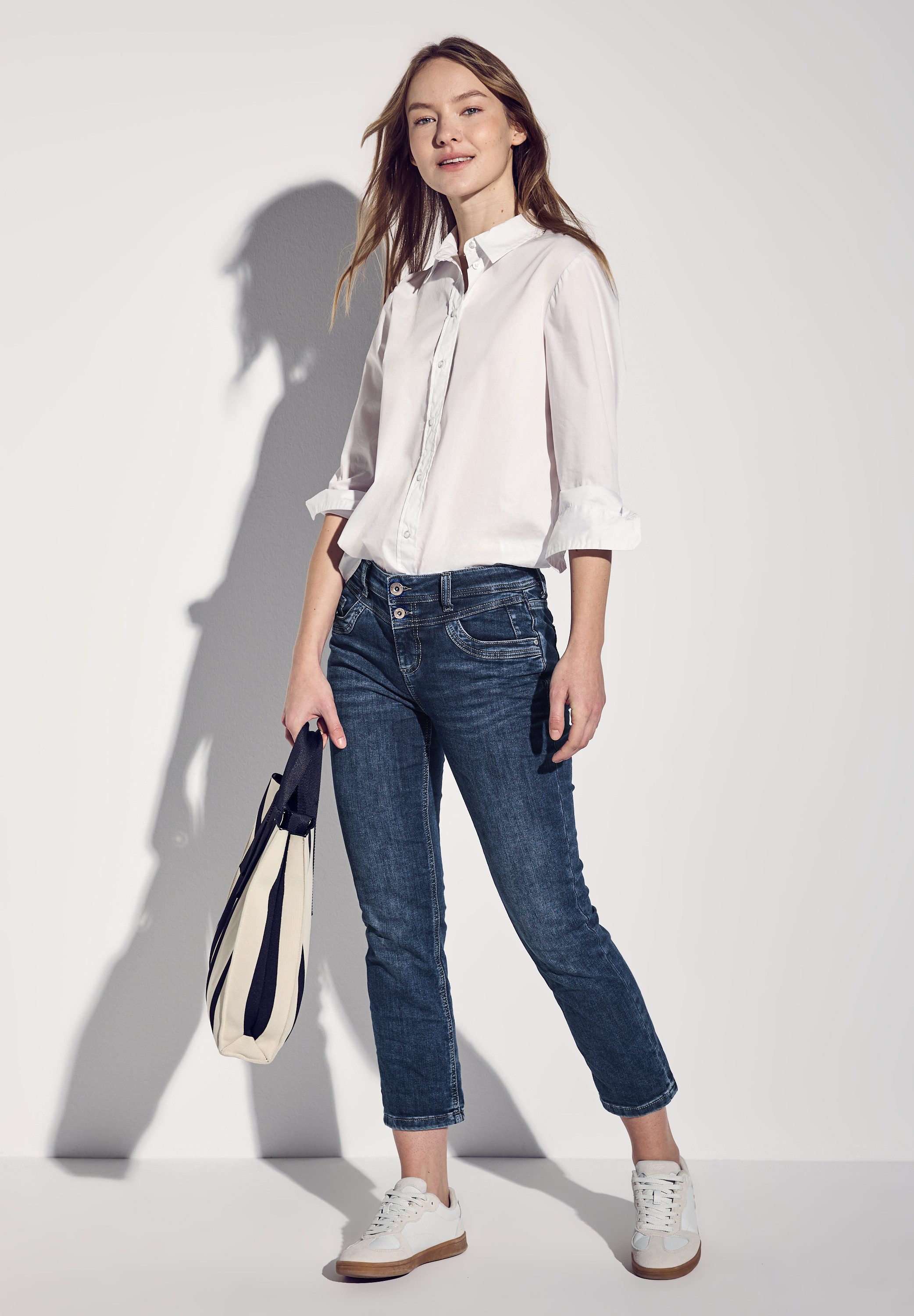 STREET ONE 7/8 jeans Style Jane in five-pocketsstijl